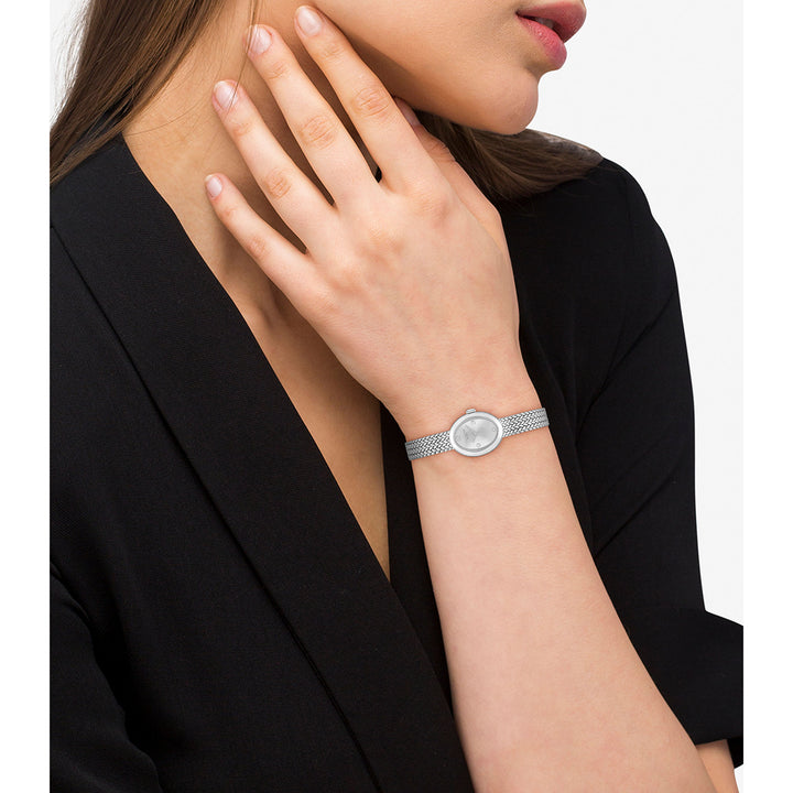 Coach Stainless Steel Silver White Dial Women's Watch - 14504566