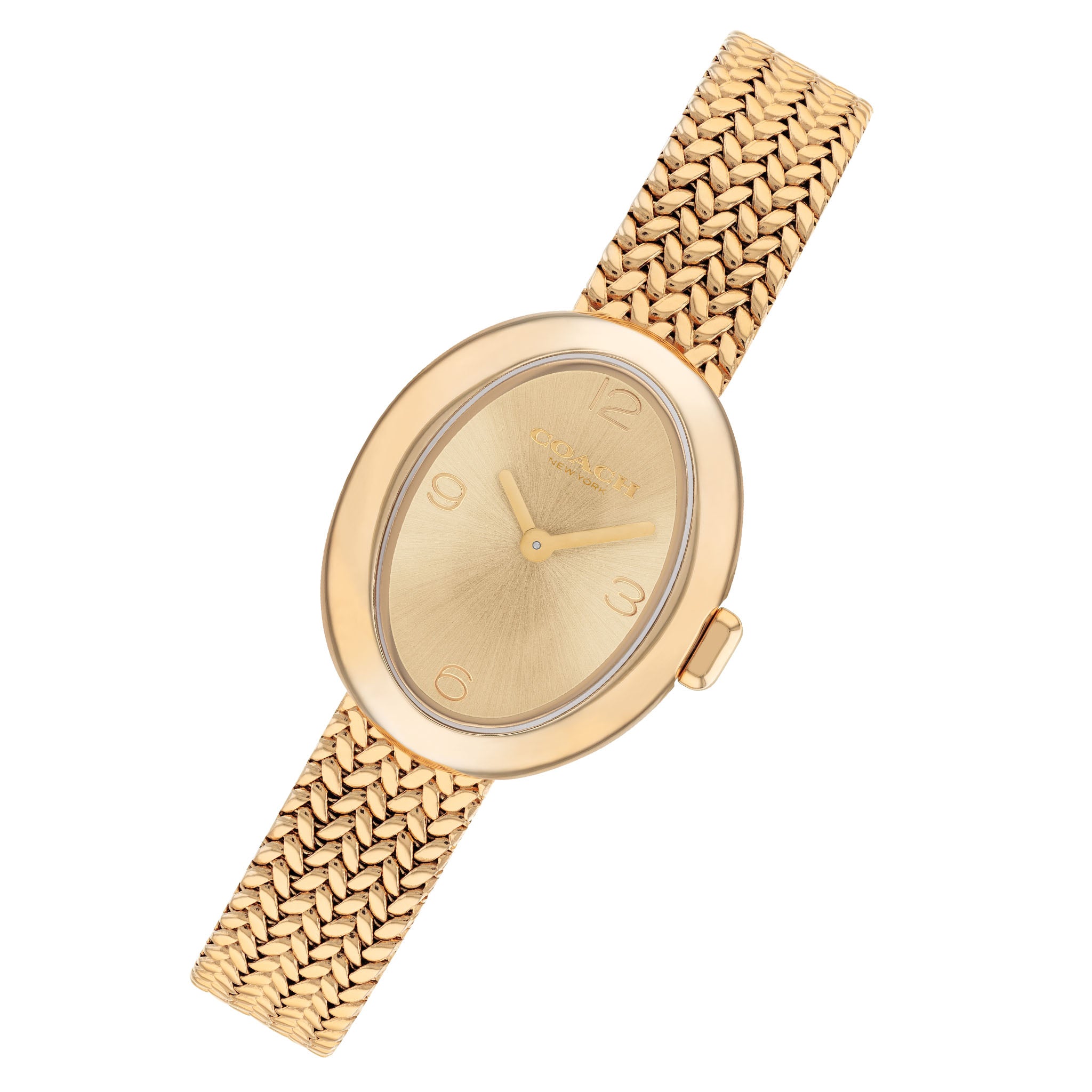 Coach Gold Steel Women's Watch - 14504567