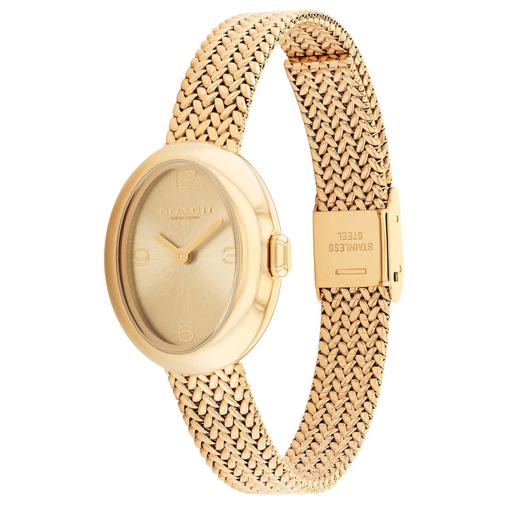 Coach Gold Steel Women's Watch - 14504567