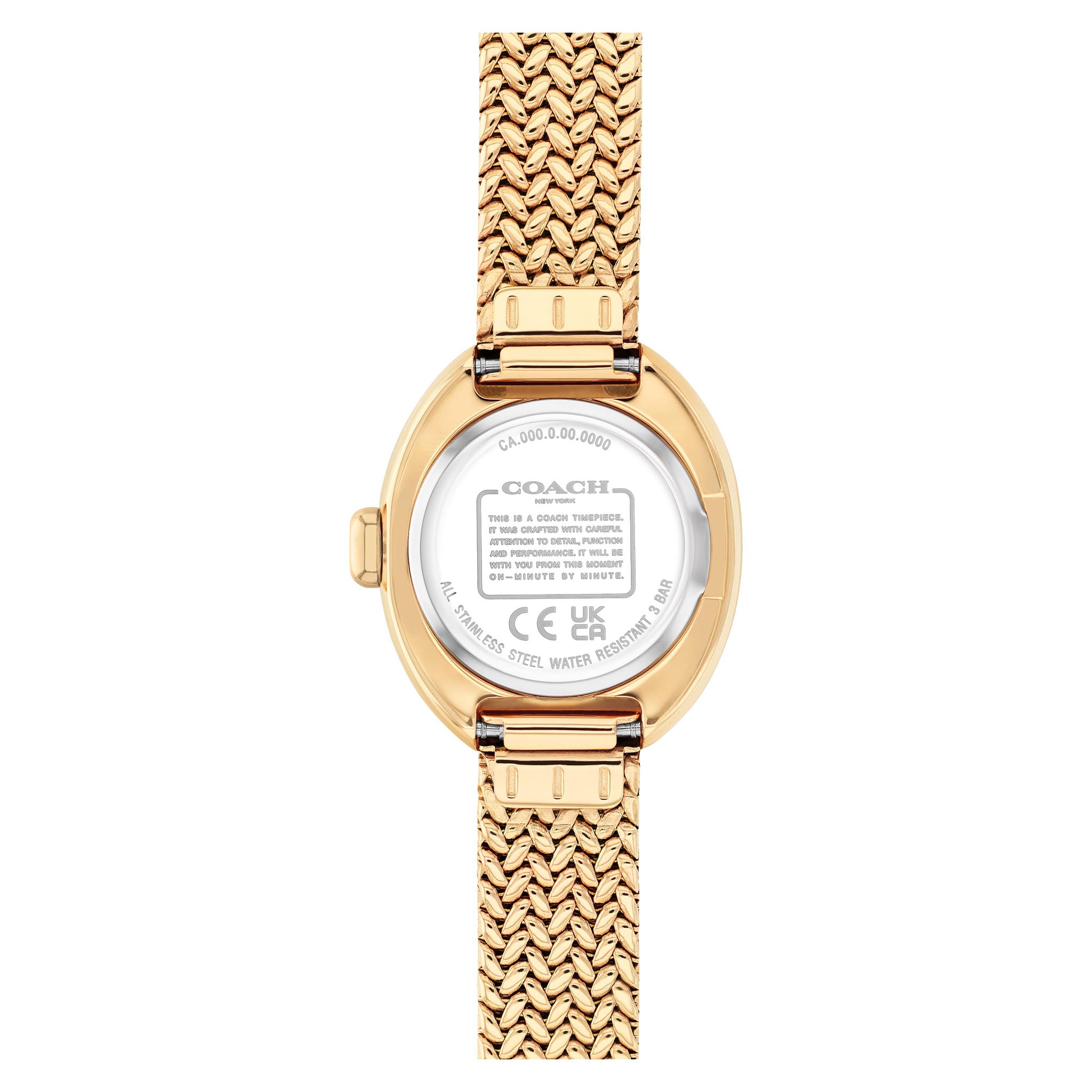 Coach Gold Steel Women's Watch - 14504567