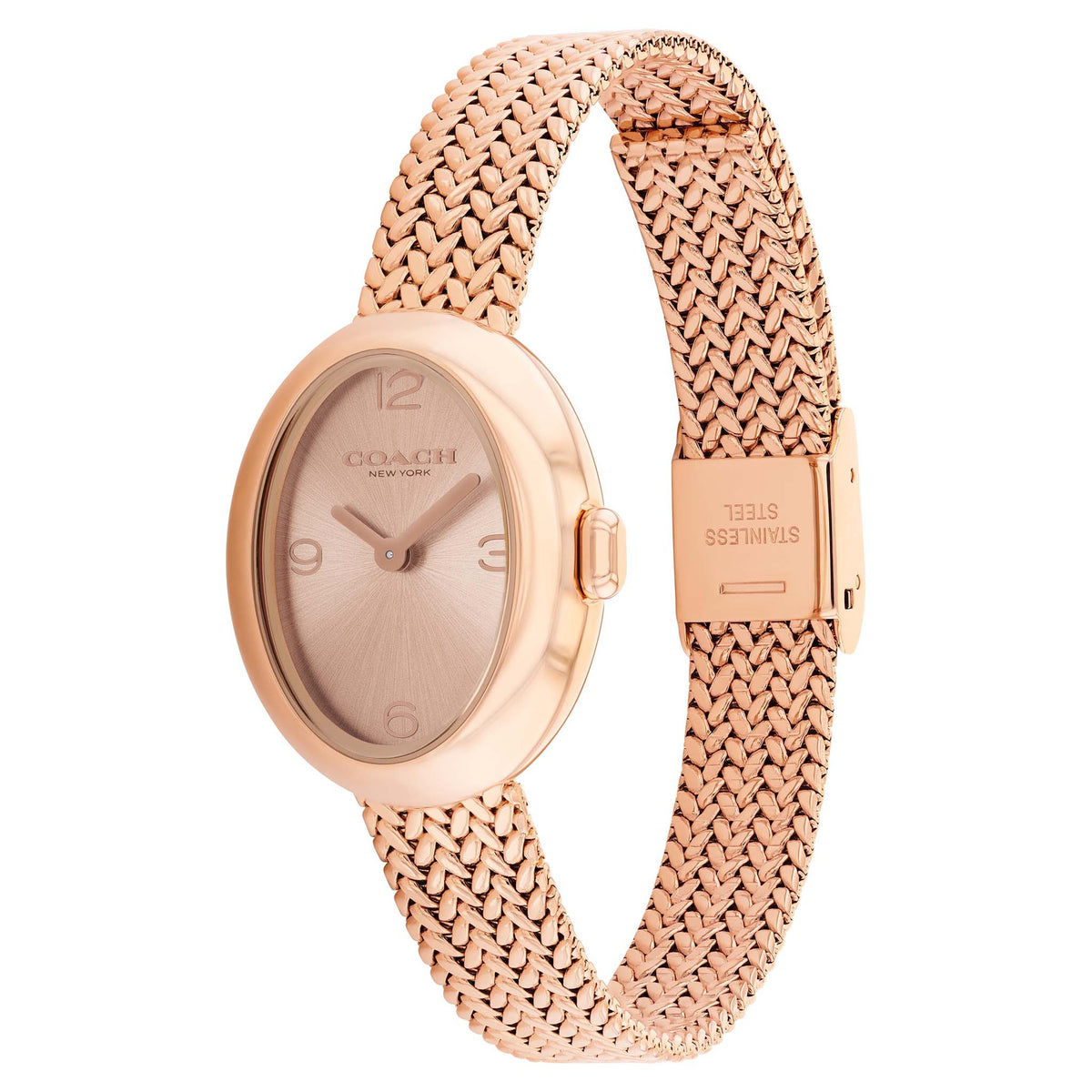 Coach Rose Gold Steel Women's Watch - 14504568