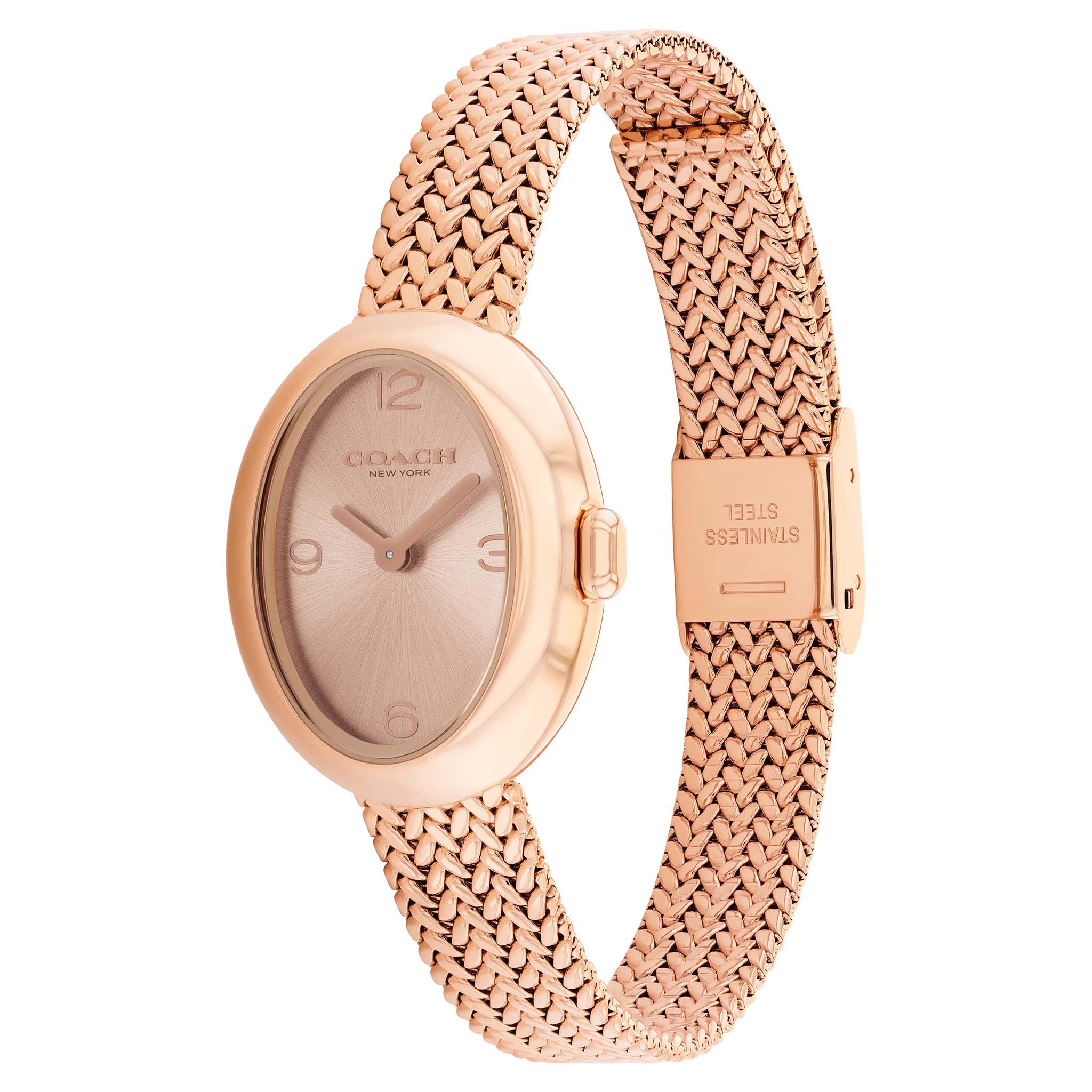 Coach Rose Gold Steel Women's Watch - 14504568