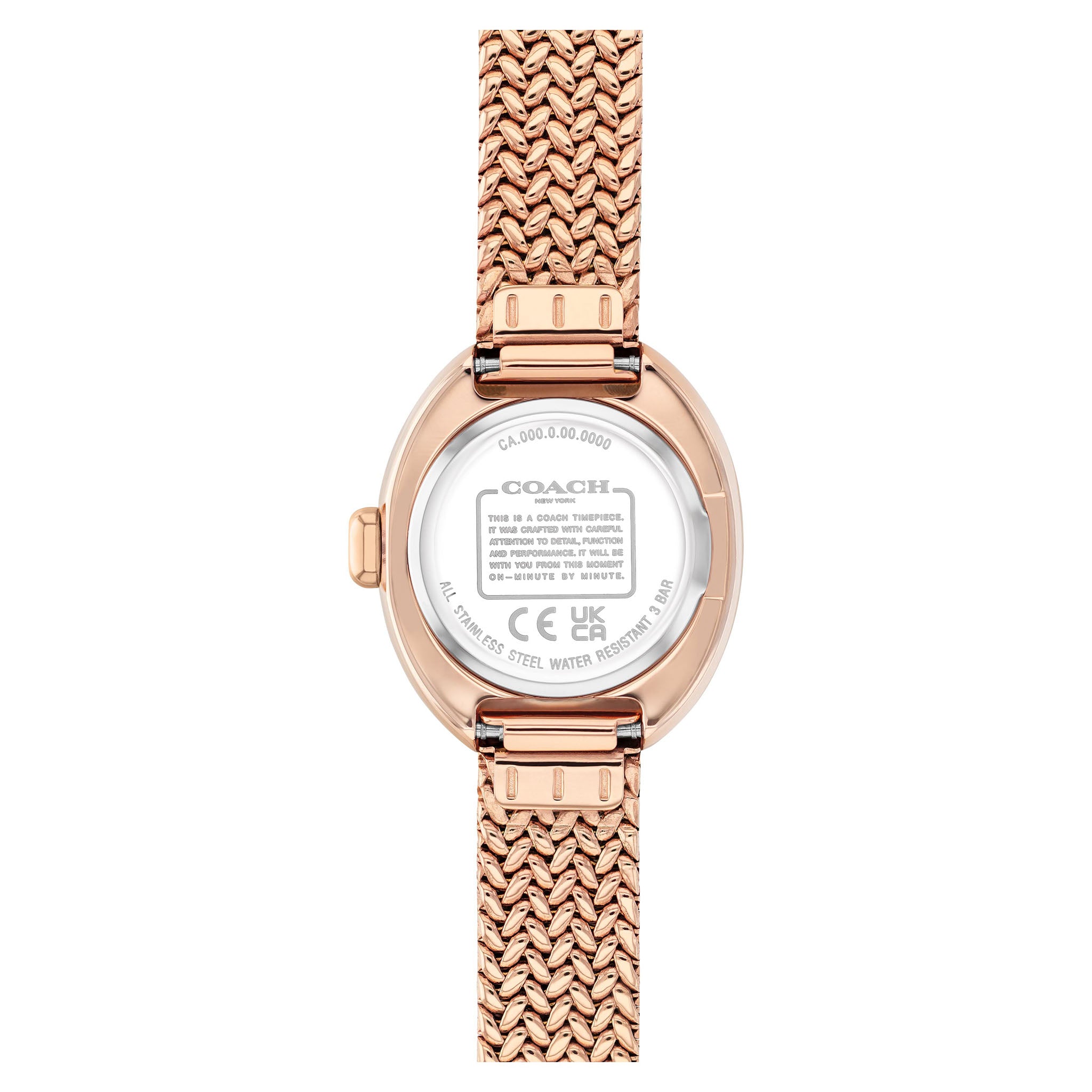 Coach Rose Gold Steel Women's Watch - 14504568
