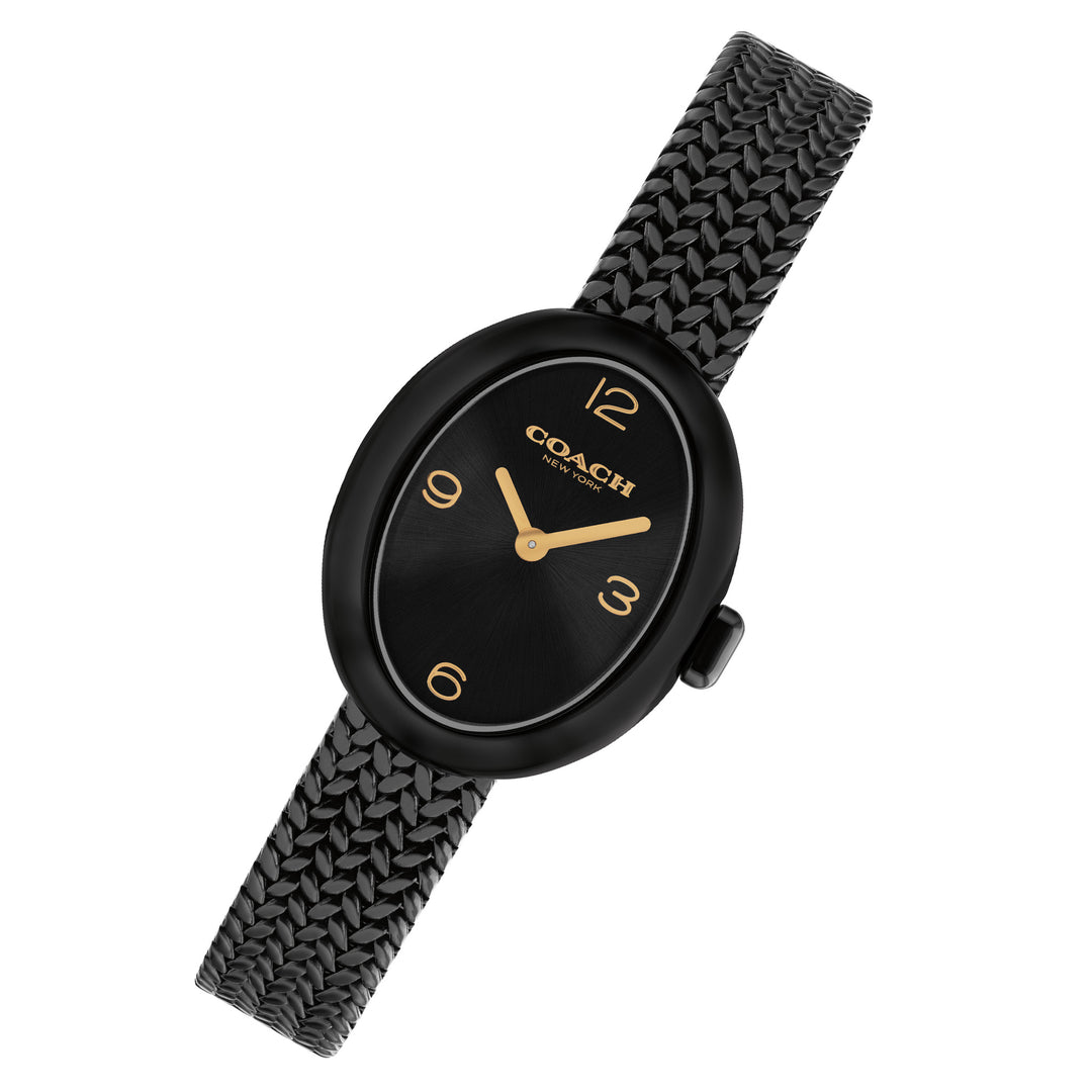 Coach Black Steel Women's Watch - 14504569