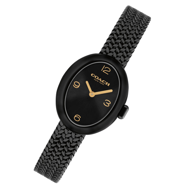 Coach Black Steel Women's Watch - 14504569