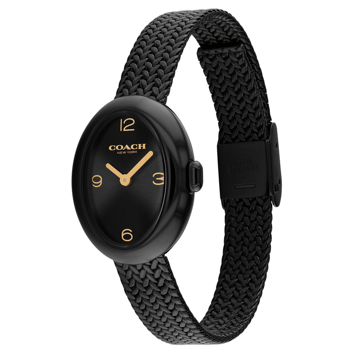 Coach Black Steel Women's Watch - 14504569