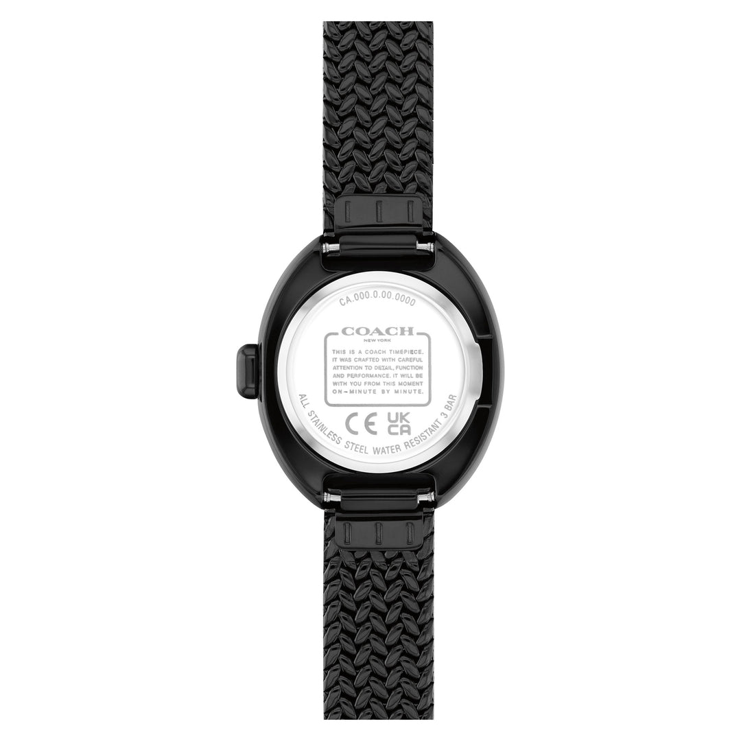 Coach Black Steel Women's Watch - 14504569