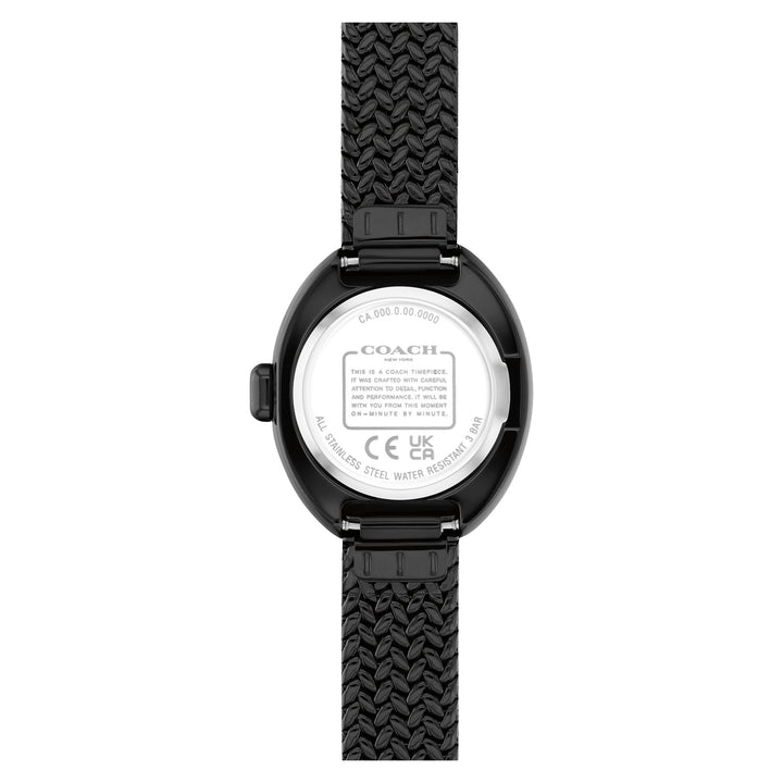 Coach Black Steel Women's Watch - 14504569