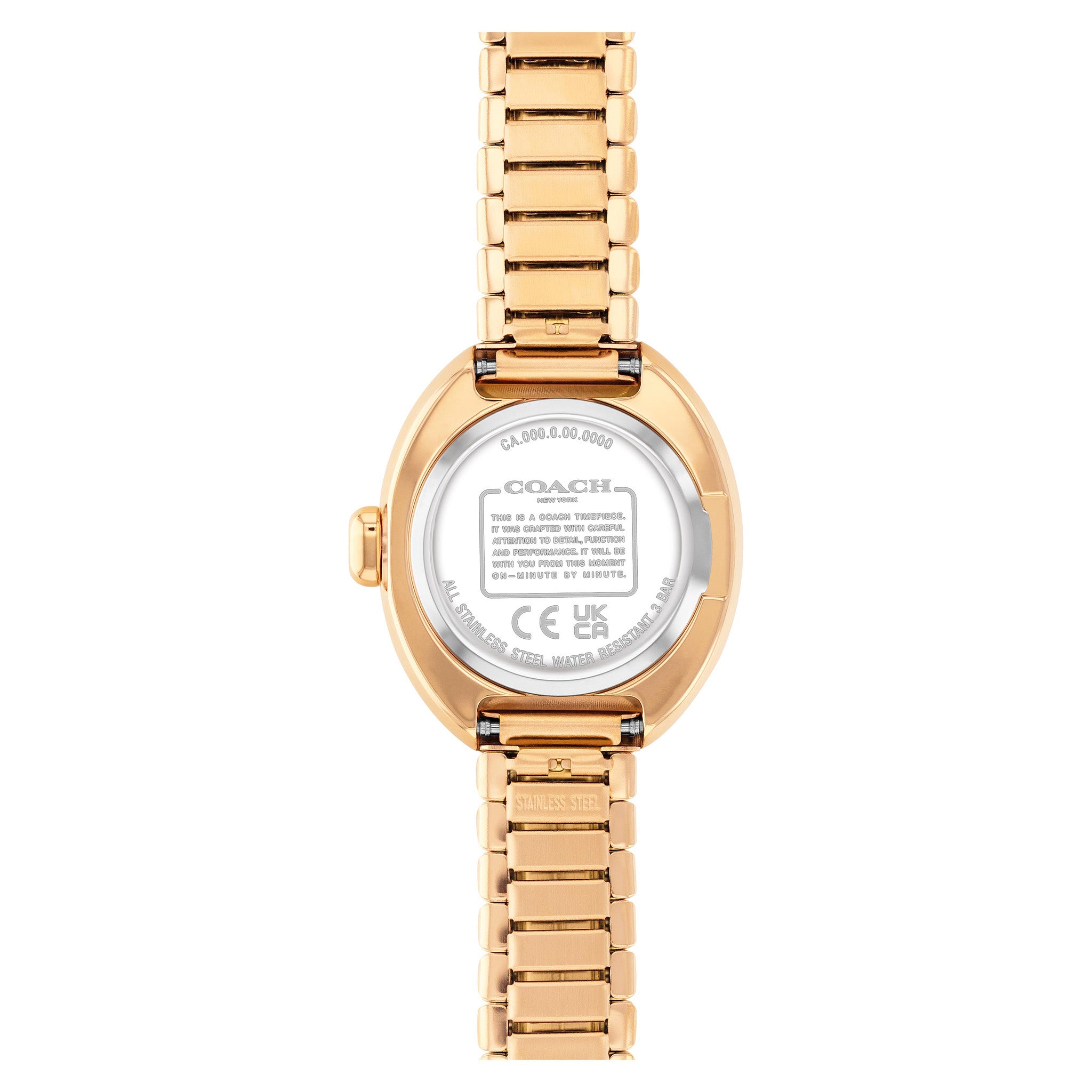 Coach Gold Steel Black Dial Women's Watch - 14504571