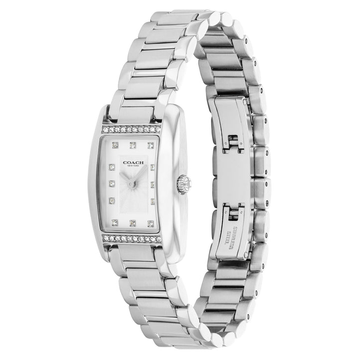 Coach Stainless Steel White Dial Women's Watch - 14504587