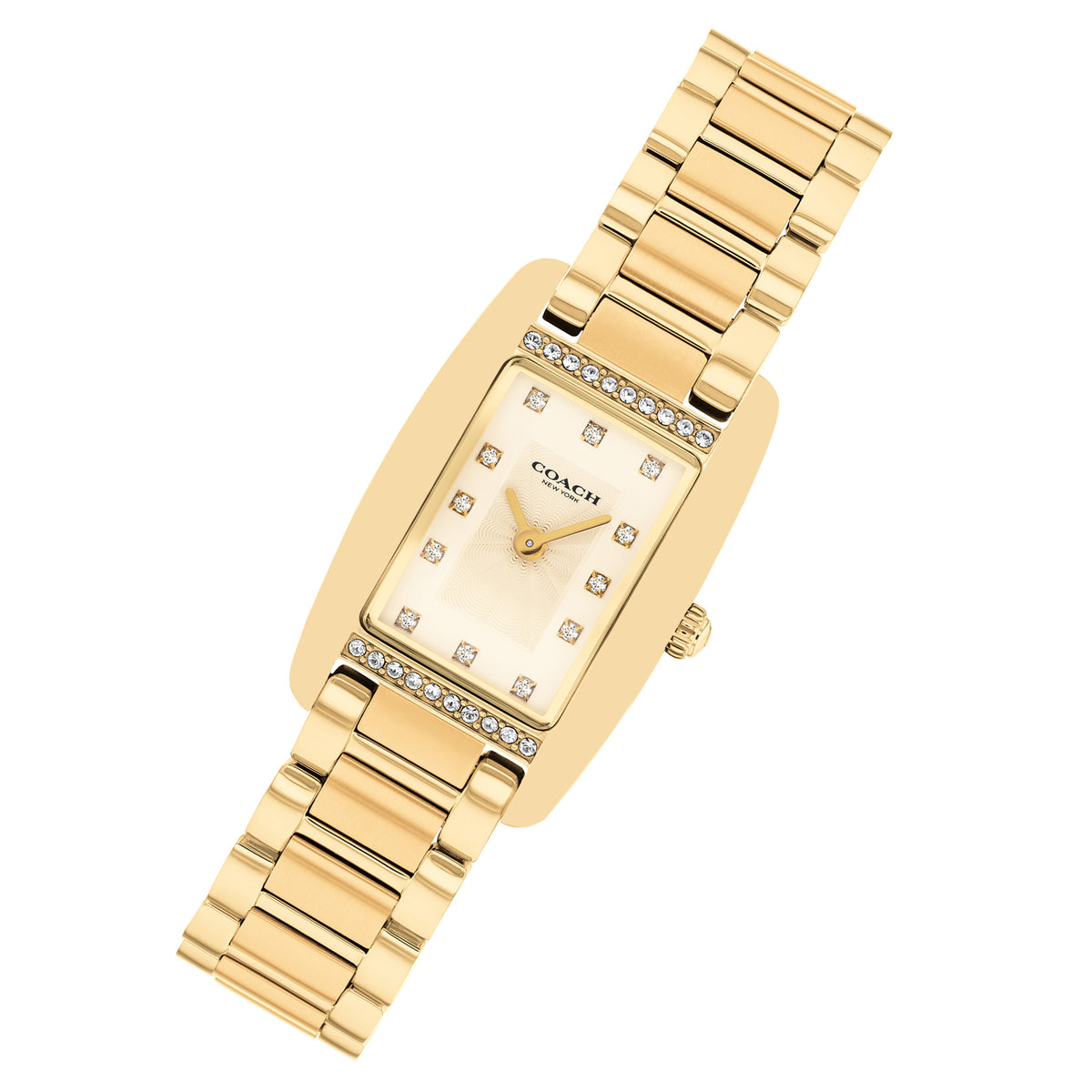 Coach Gold Steel Light Gold Dial Women's Watch - 14504588