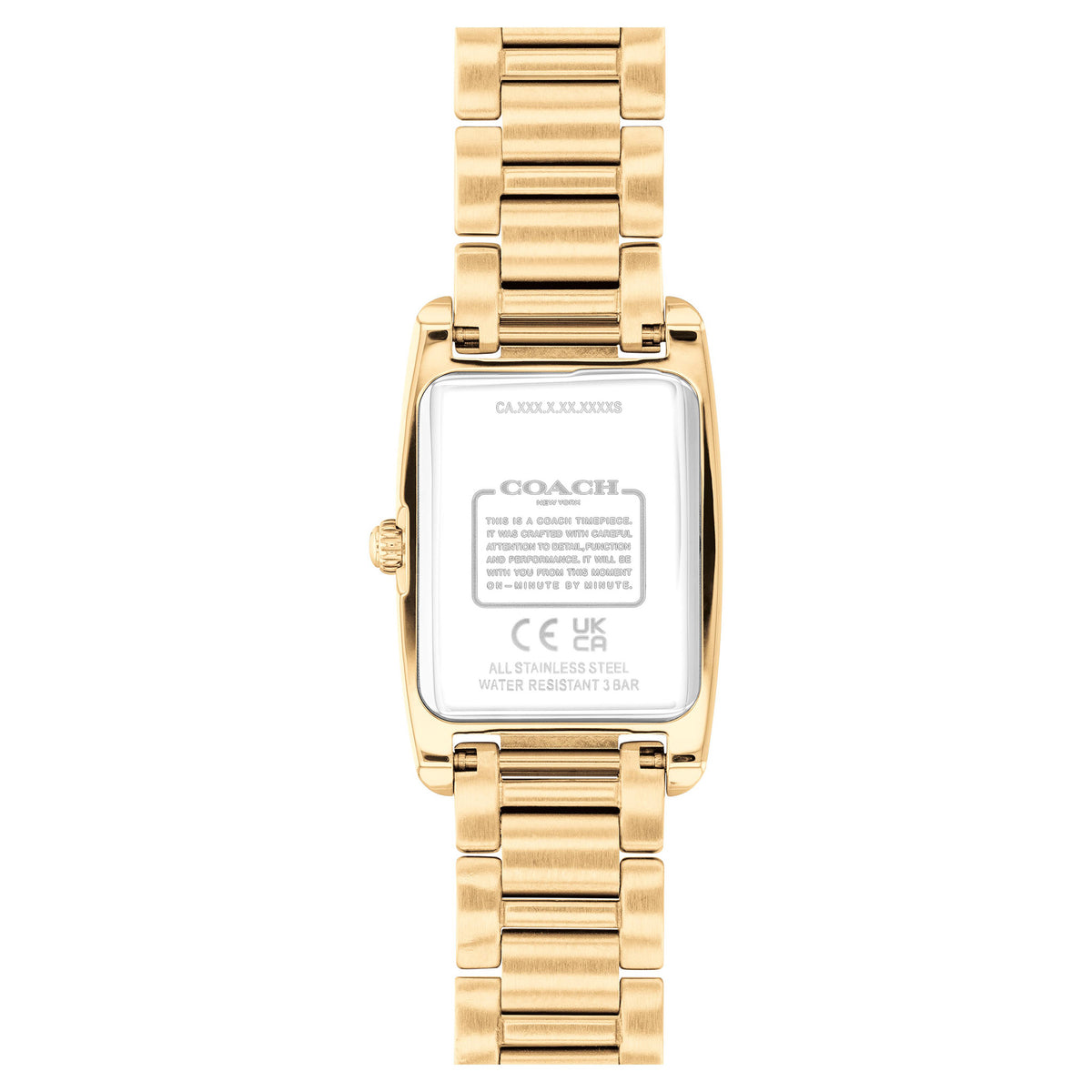 Coach Gold Steel Light Gold Dial Women's Watch - 14504588