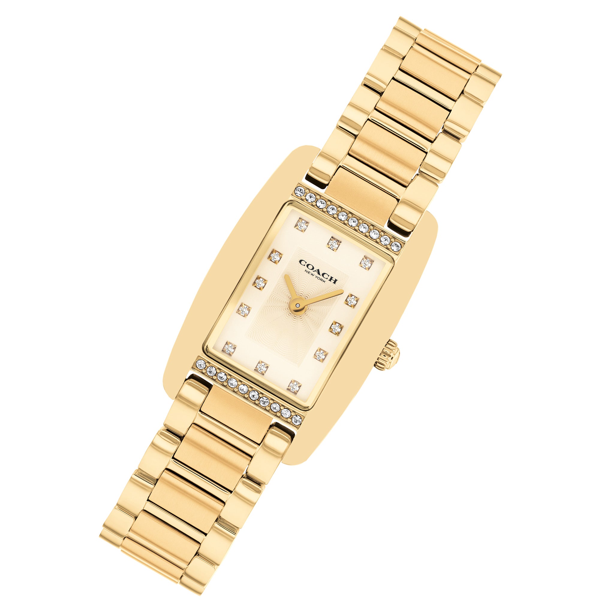 Coach Gold Steel Light Gold Dial Women's Watch - 14504588