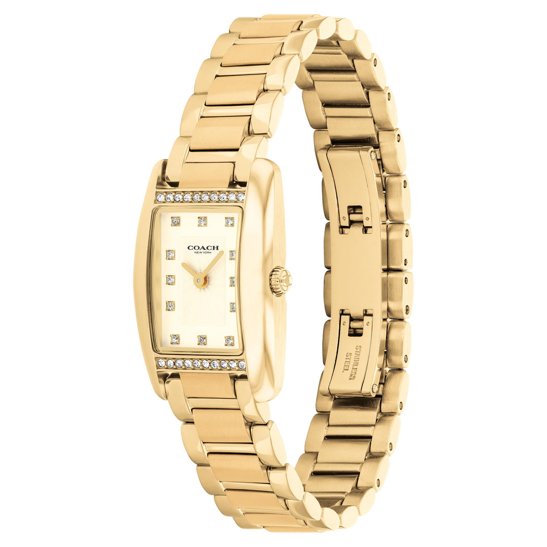 Coach Gold Steel Light Gold Dial Women's Watch - 14504588