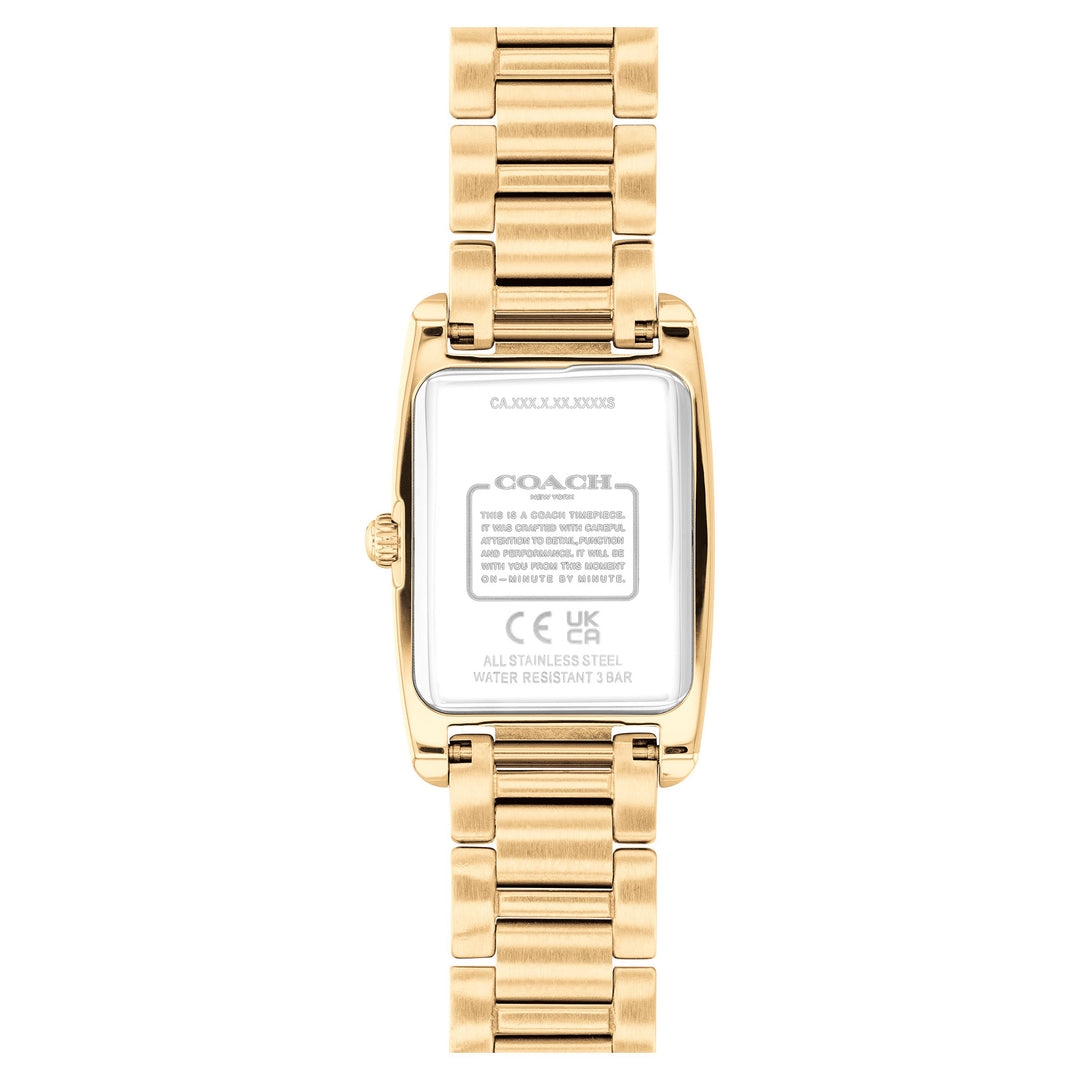 Coach Gold Steel Light Gold Dial Women's Watch - 14504588