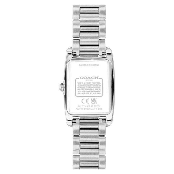 Coach Two-Tone Steel White Dial Women's Watch - 14504590