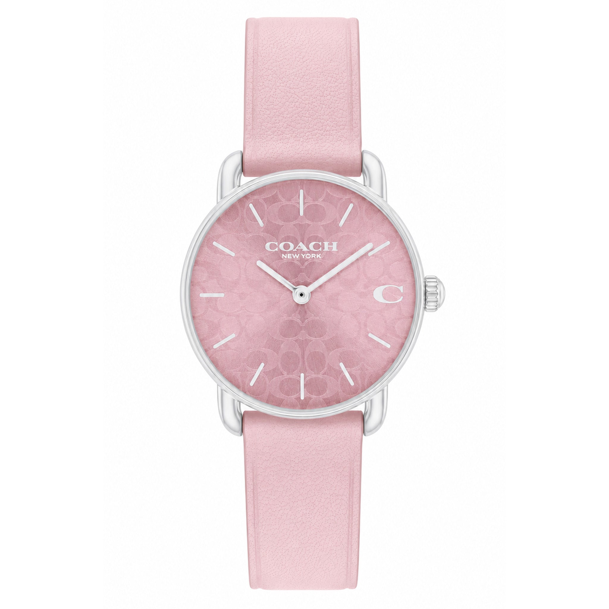 Coach Leather Blush Dial Women's Watch - 14504632