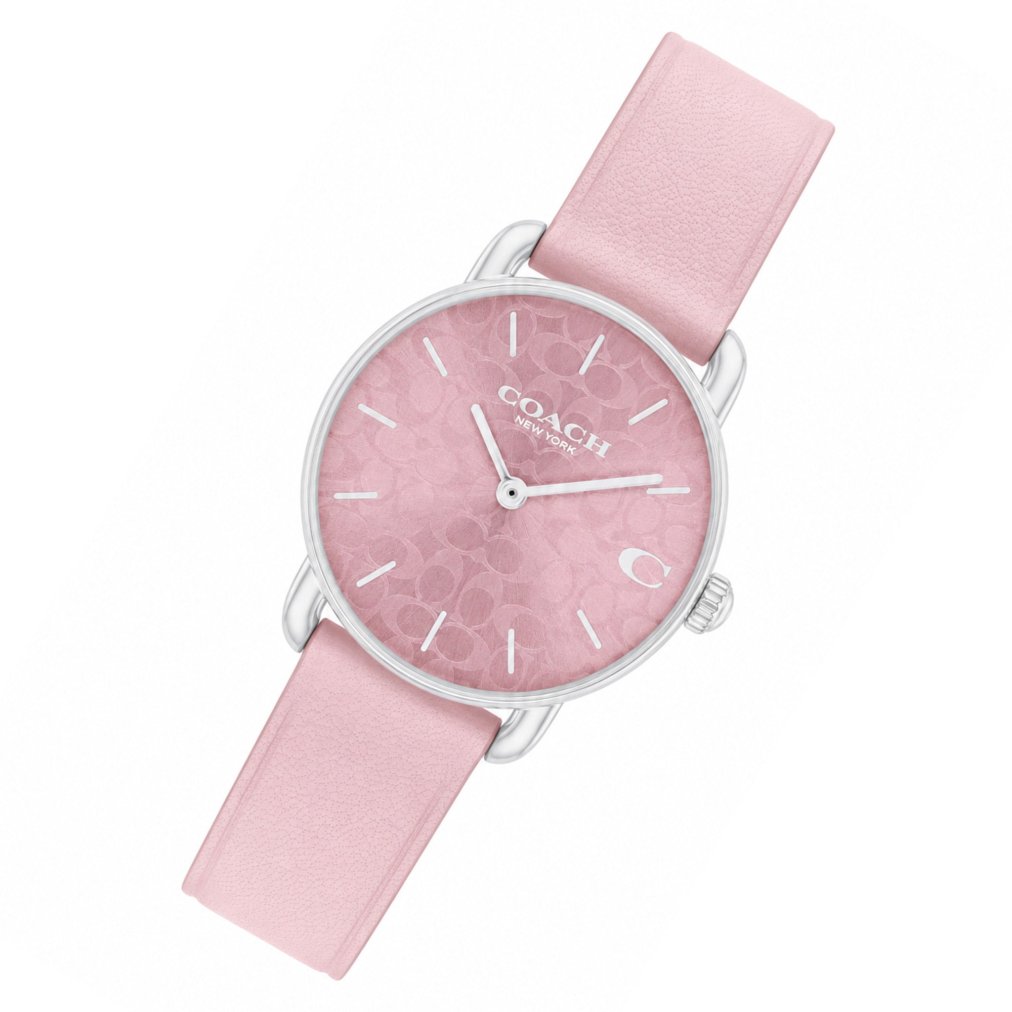 Coach Leather Blush Dial Women's Watch - 14504632