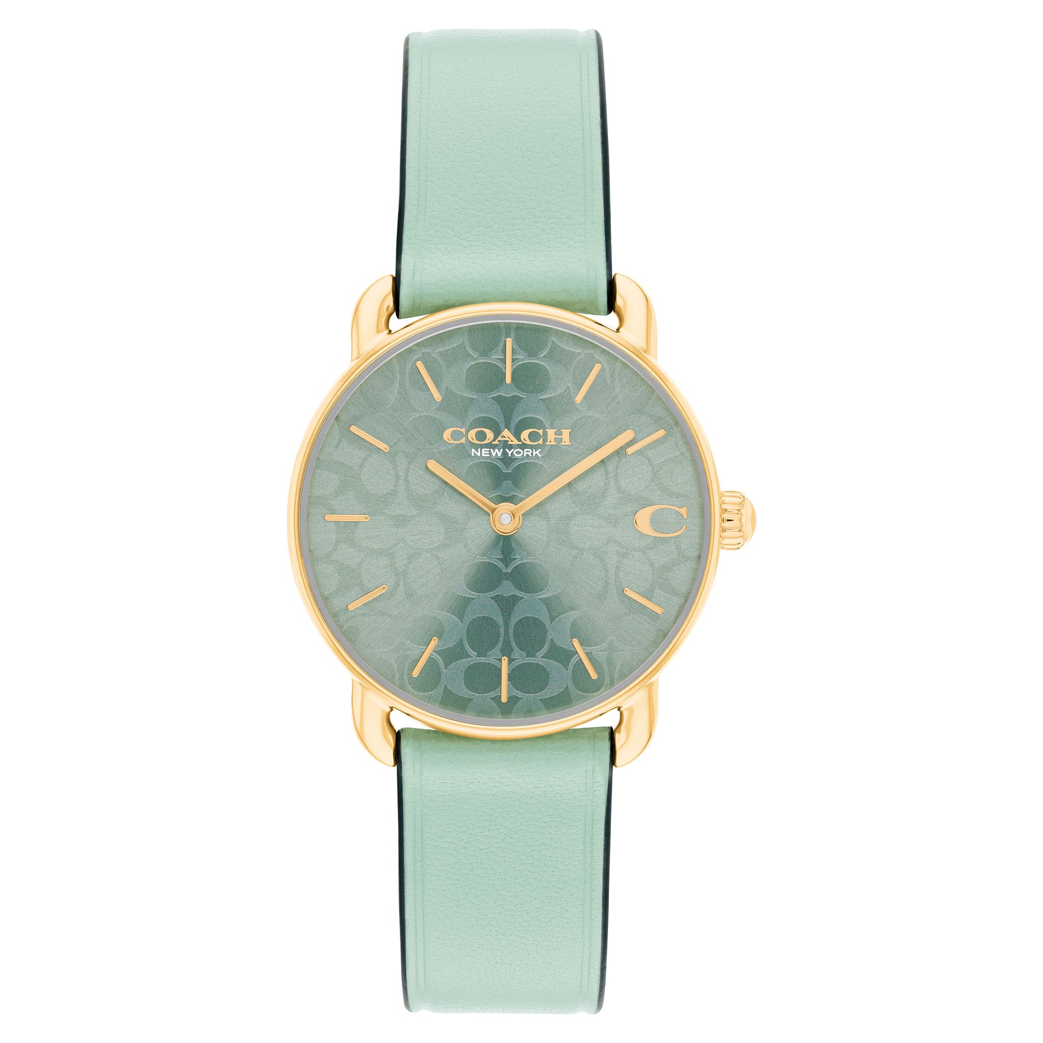 Coach Calfskin Mint Dial Women's Watch - 14504633