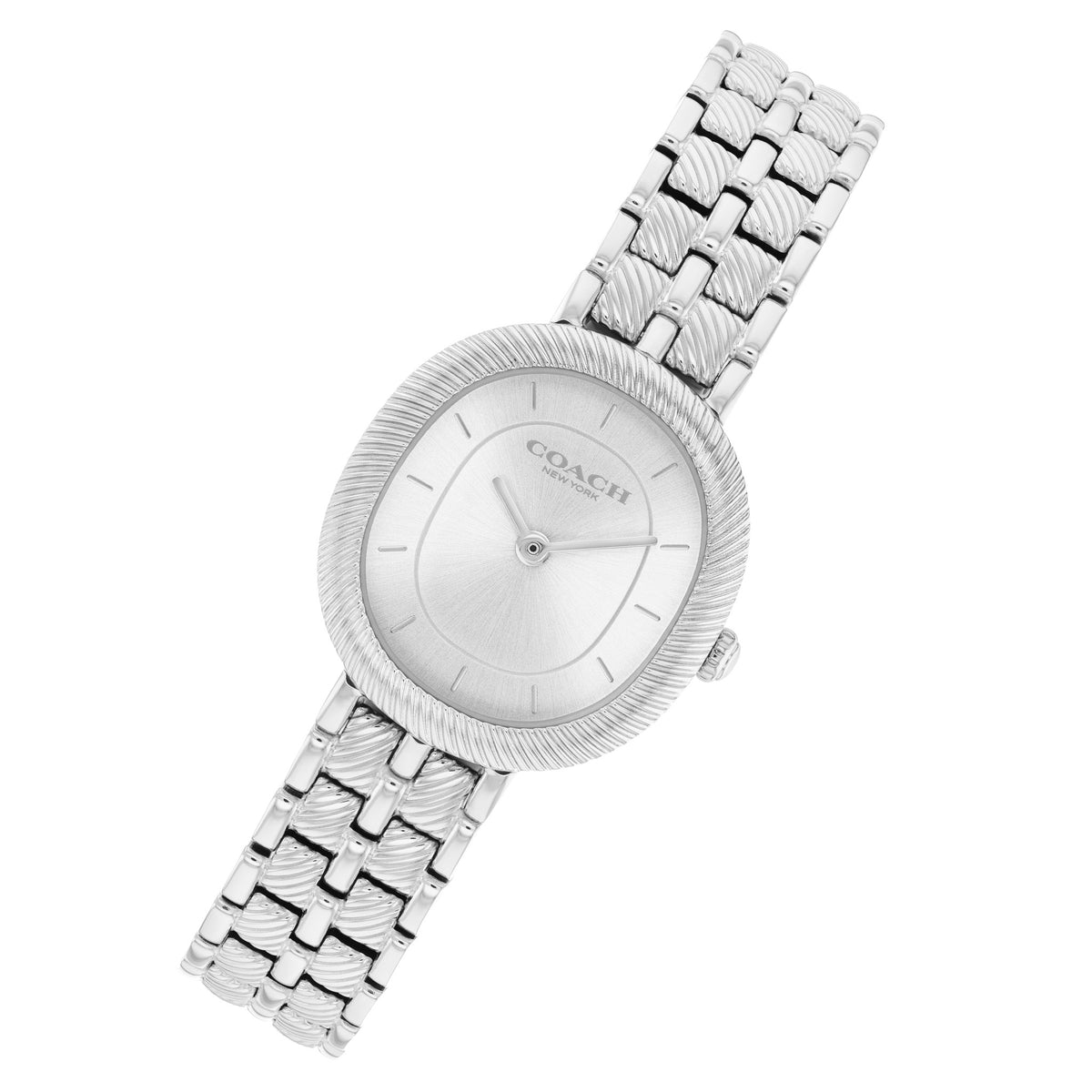 Coach Stainless Steel Silver Dial Women's Watch - 14504659