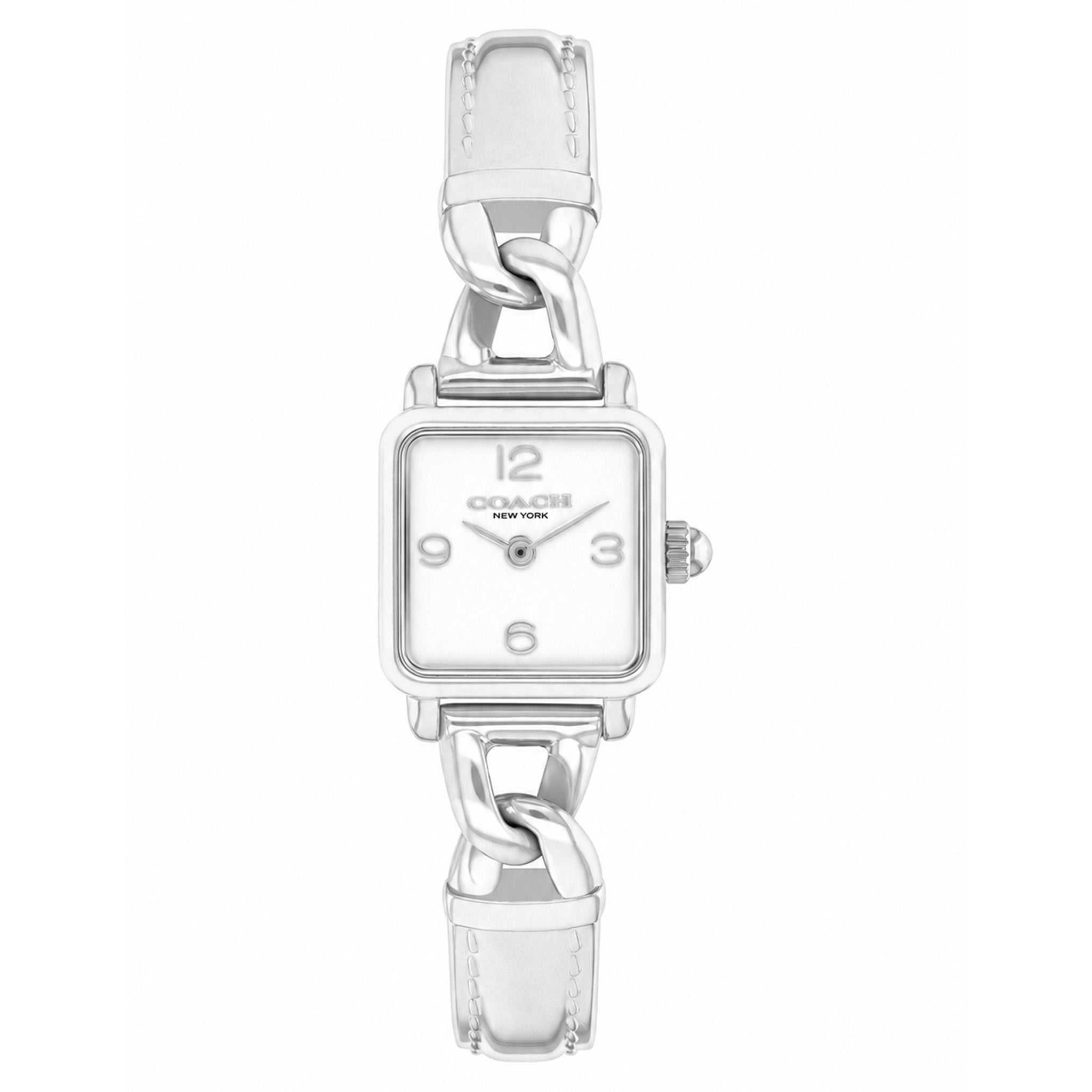 Coach Stainless Steel Silver White Dial Women's Watch - 14504670