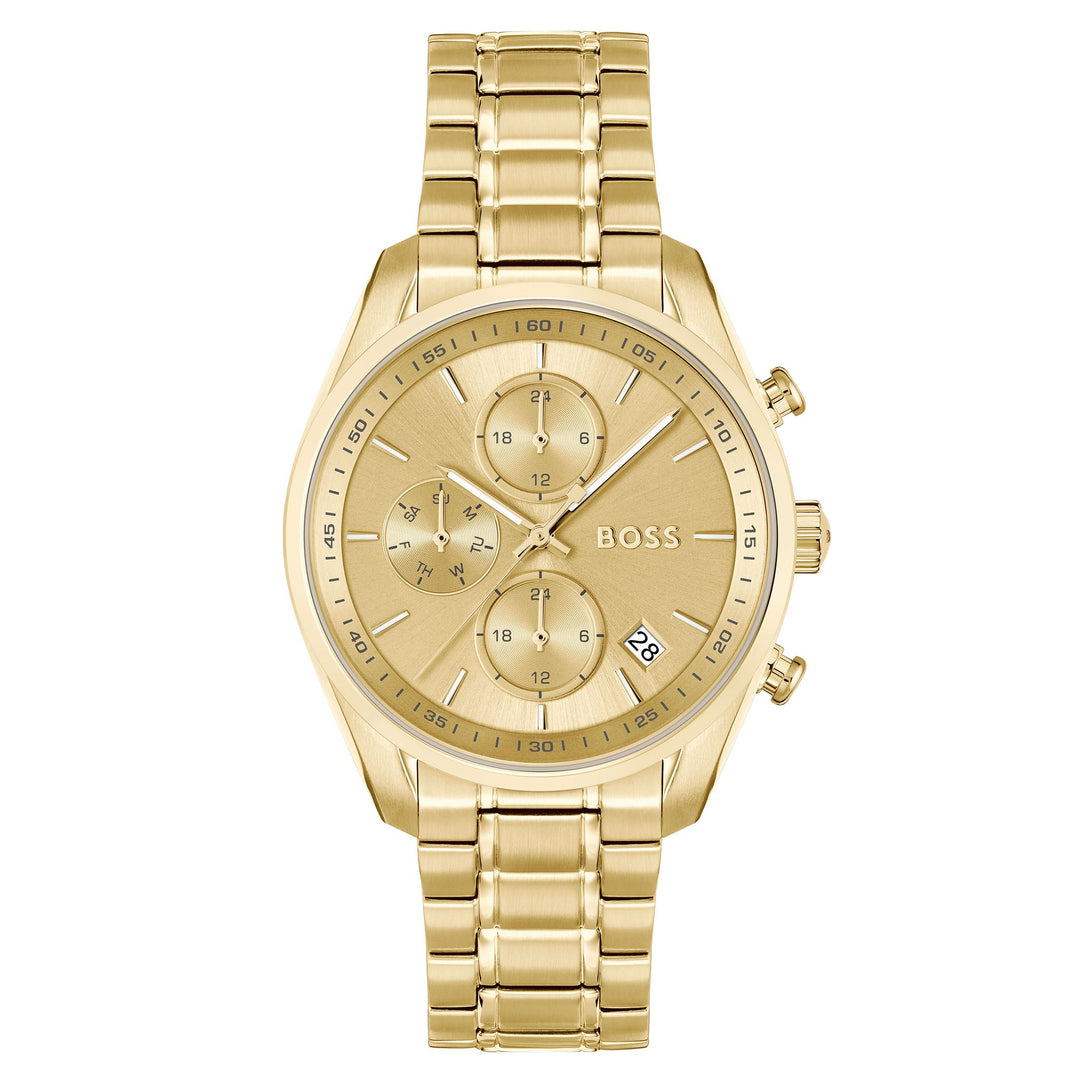 Hugo Boss Gold Steel Multi-function Women's Watch - 1502768