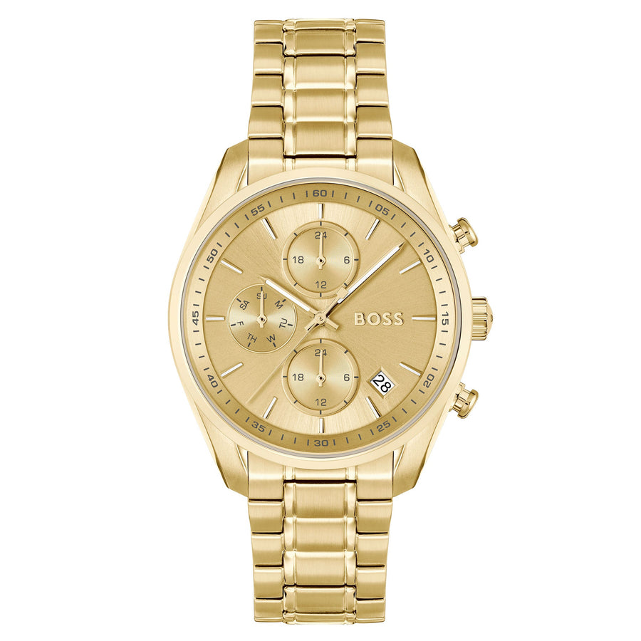 Hugo Boss Gold Steel Multi-function Women's Watch - 1502768