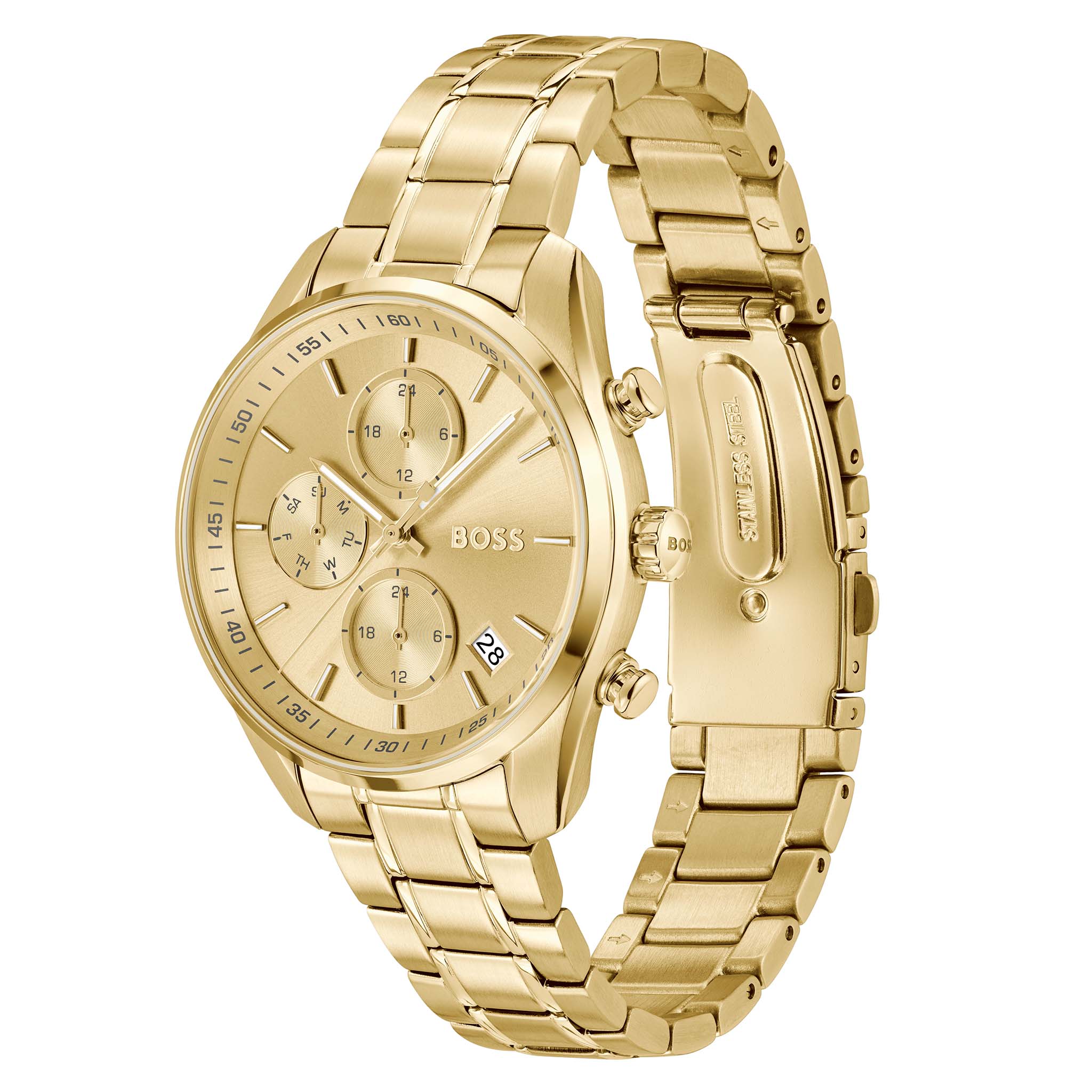 BOSS by Hugo Boss Gold Steel Multi-function Women's Watch - 1502768