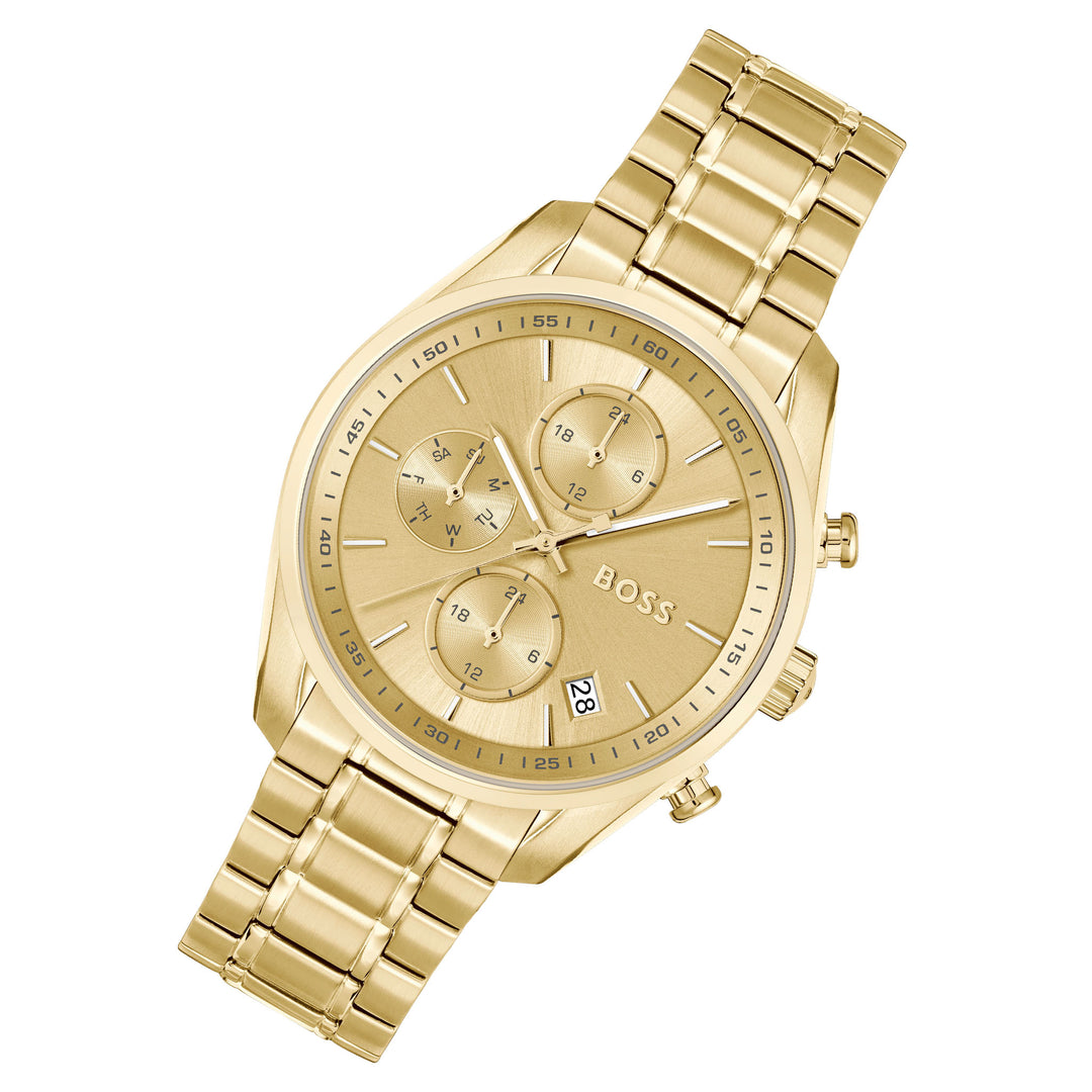 Hugo Boss Gold Steel Multi-function Women's Watch - 1502768