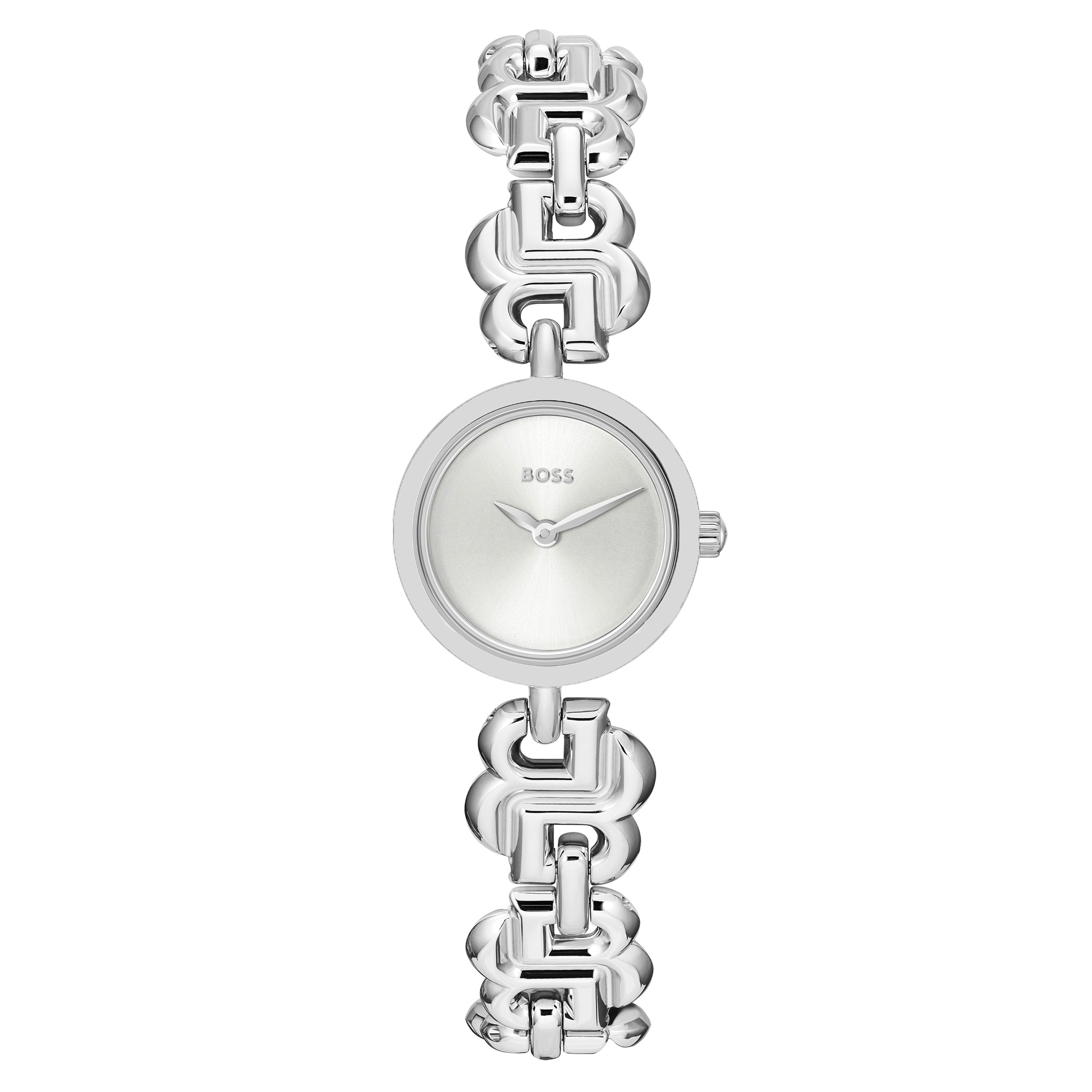 Hugo Boss Stainless Steel Silver White Dial Women's Watch - 1502793