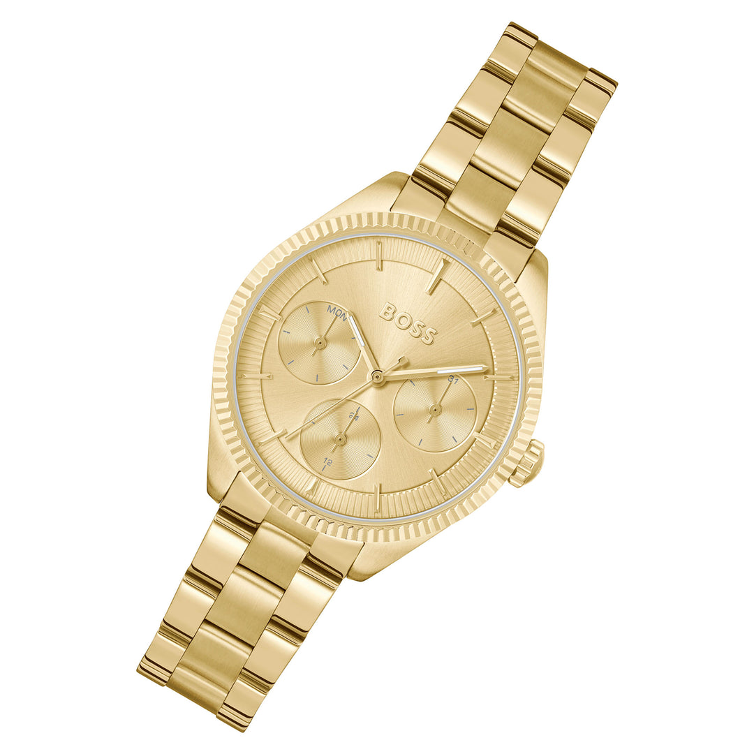 Hugo Boss Gold Steel Multi-function Women's Watch - 1502803