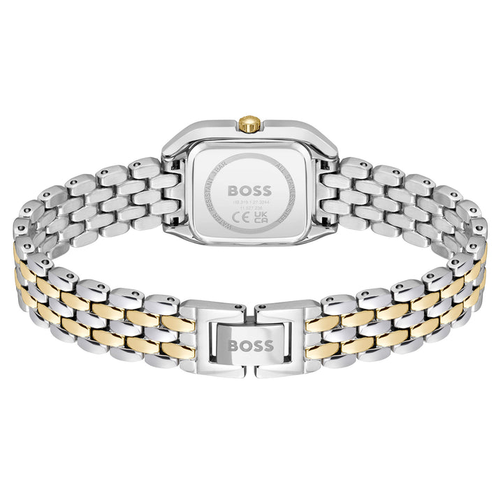 Hugo Boss Two-Tone Steel Green Dial Women's Watch - 1502822