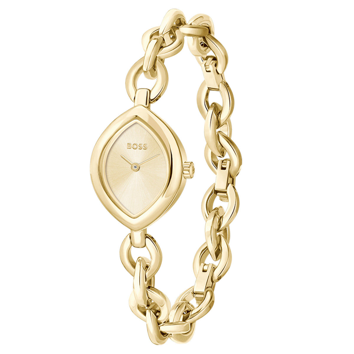 BOSS by Hugo Boss Gold Steel Champagne Dial Women's Watch - 1502839