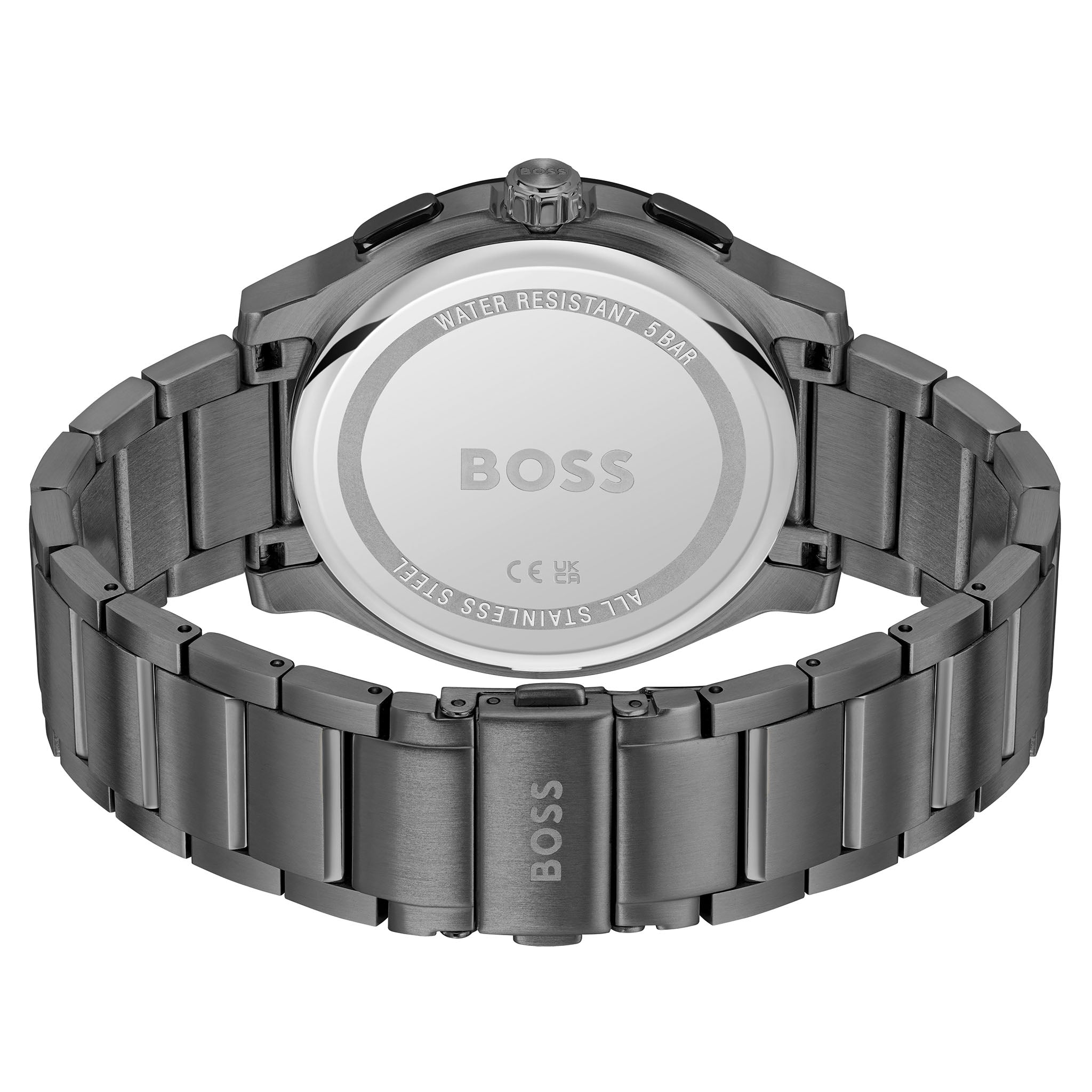 BOSS by Hugo Boss Black Steel Chronograph Men's Watch - 1514192