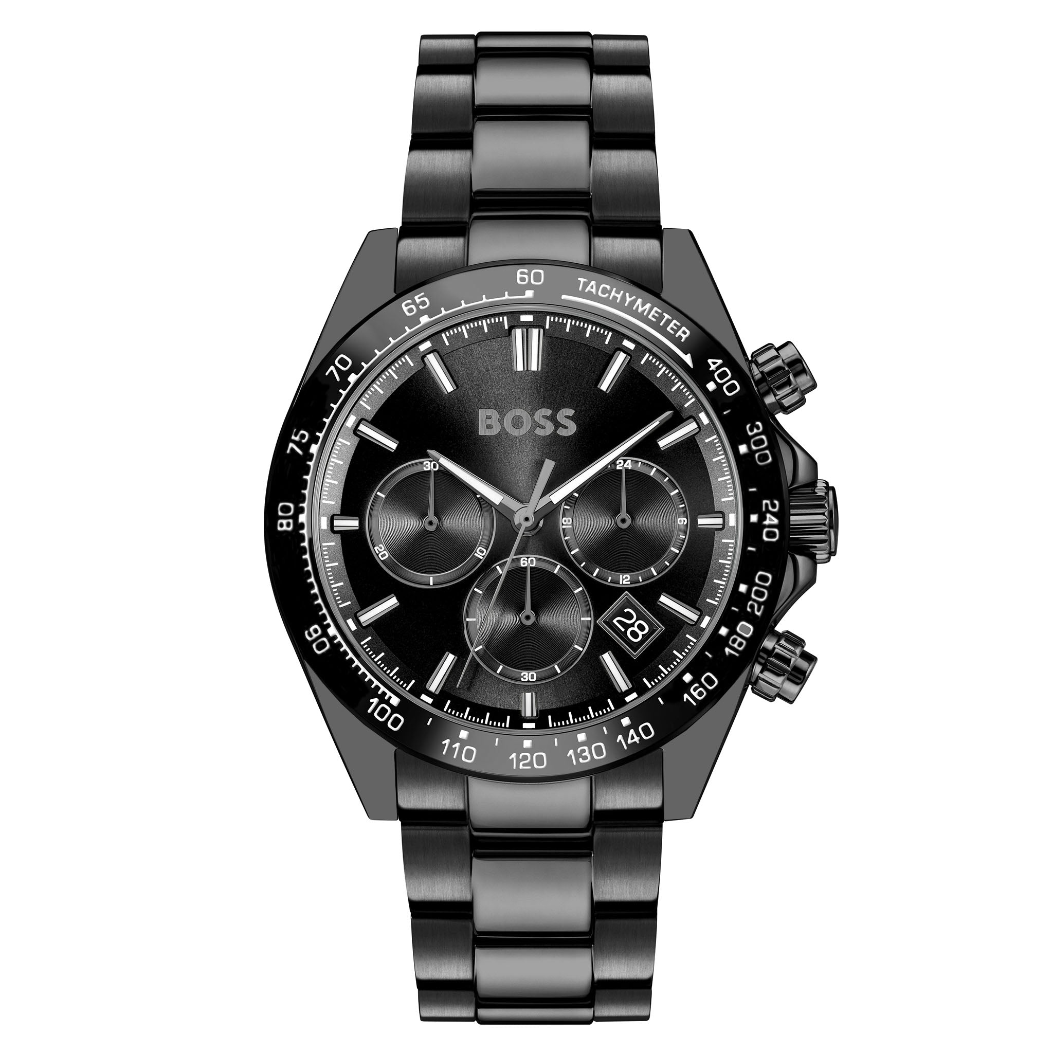 Hugo Boss Black Steel Chronograph Men's Watch - 1514271