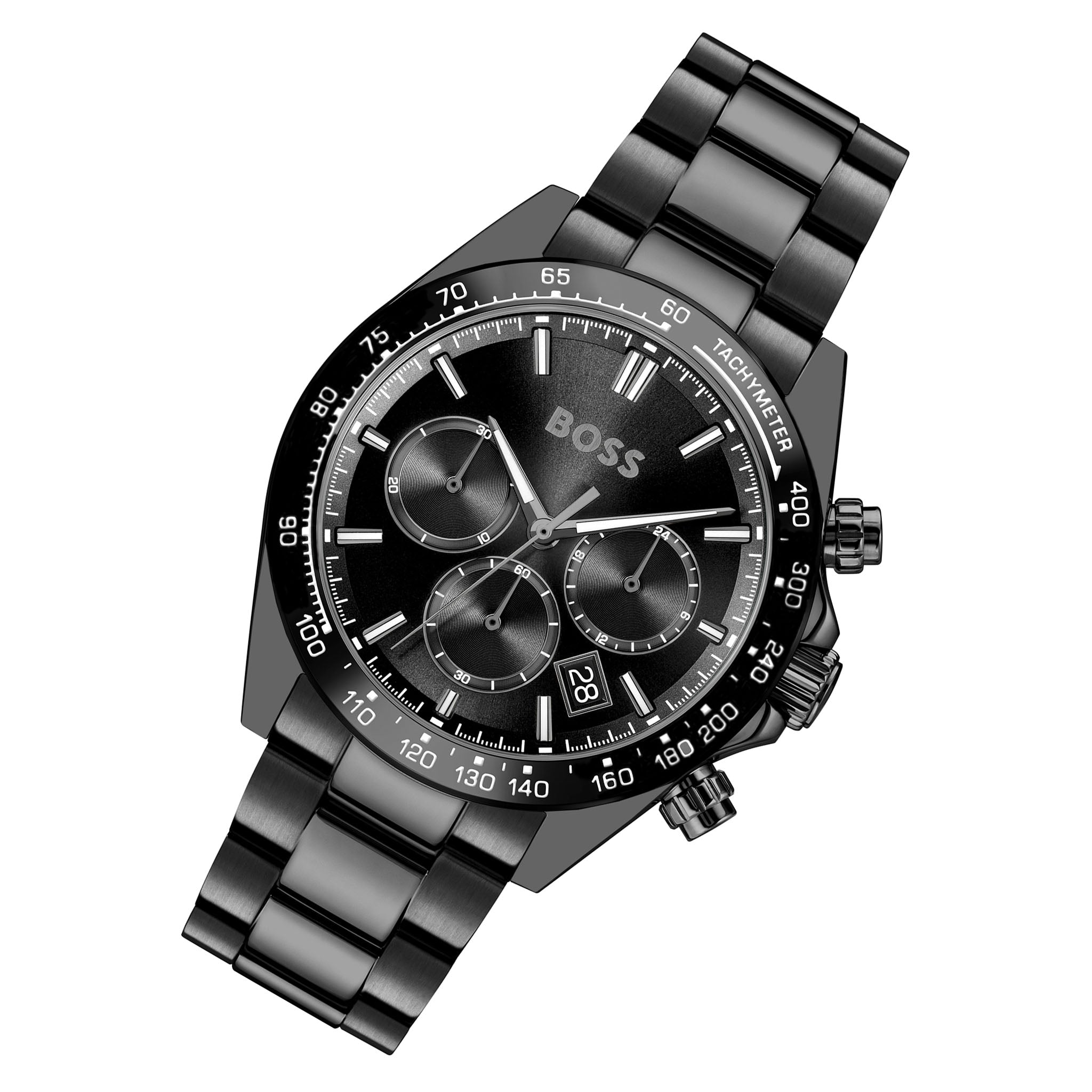 BOSS by Hugo Boss Black Steel Chronograph Men's Watch - 1514271