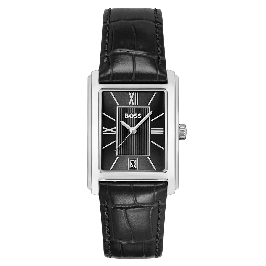 Hugo Boss Black Leather Men's Watch - 1514277