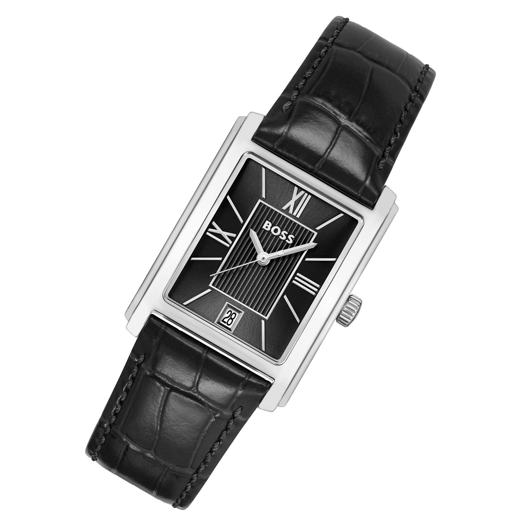 Hugo Boss Black Leather Men's Watch - 1514277
