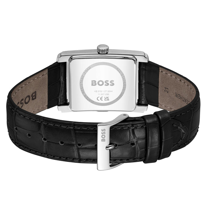 Hugo Boss Black Leather Men's Watch - 1514277