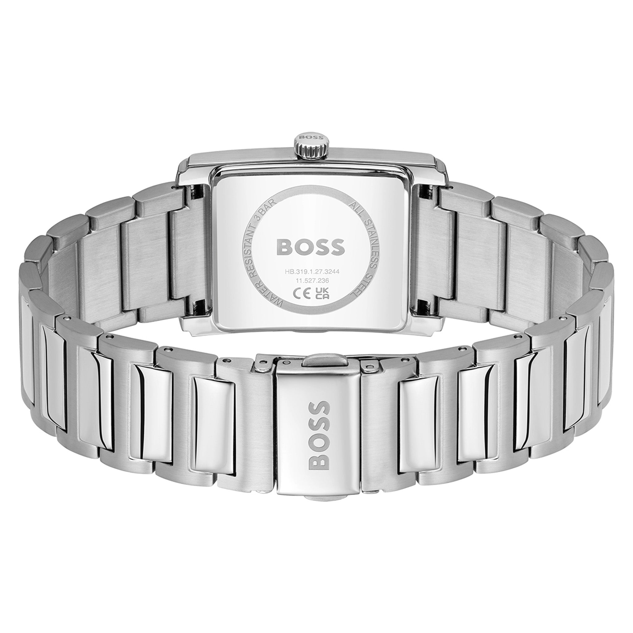 BOSS by Hugo Boss Stainless Steel Black Dial Men's Watch - 1514297