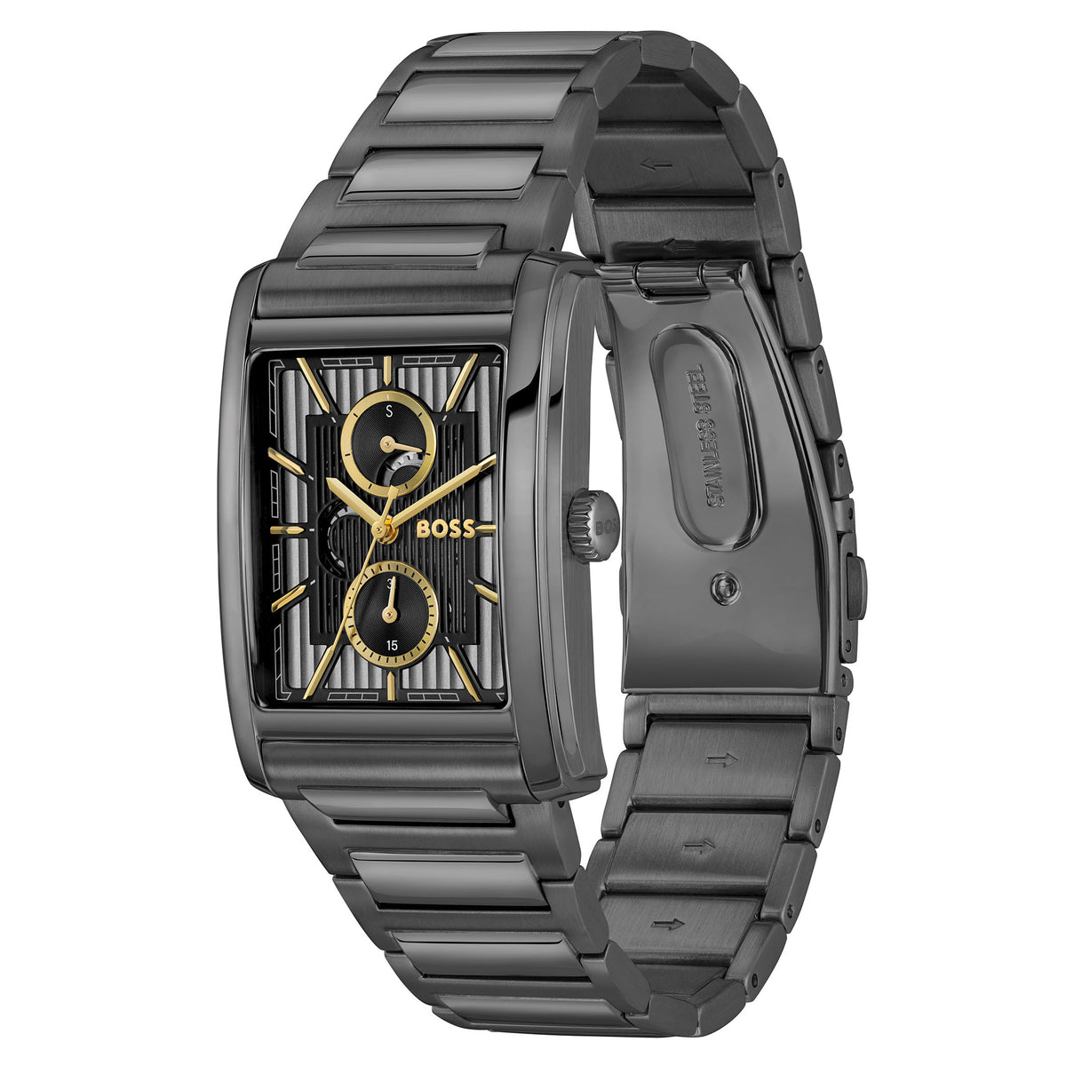 BOSS by Hugo Boss Grey Steel Multi-function Men's Watch - 1514319