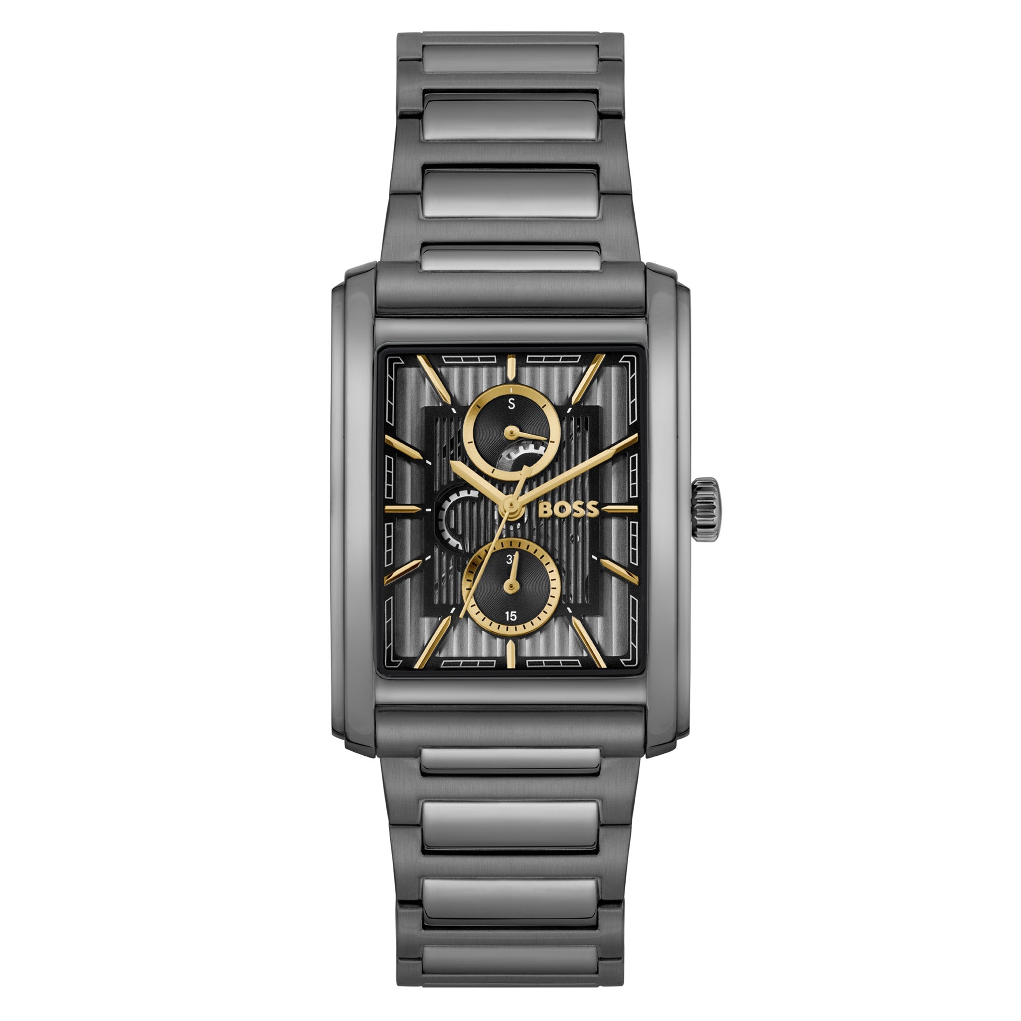 BOSS by Hugo Boss Grey Steel Multi-function Men's Watch - 1514319
