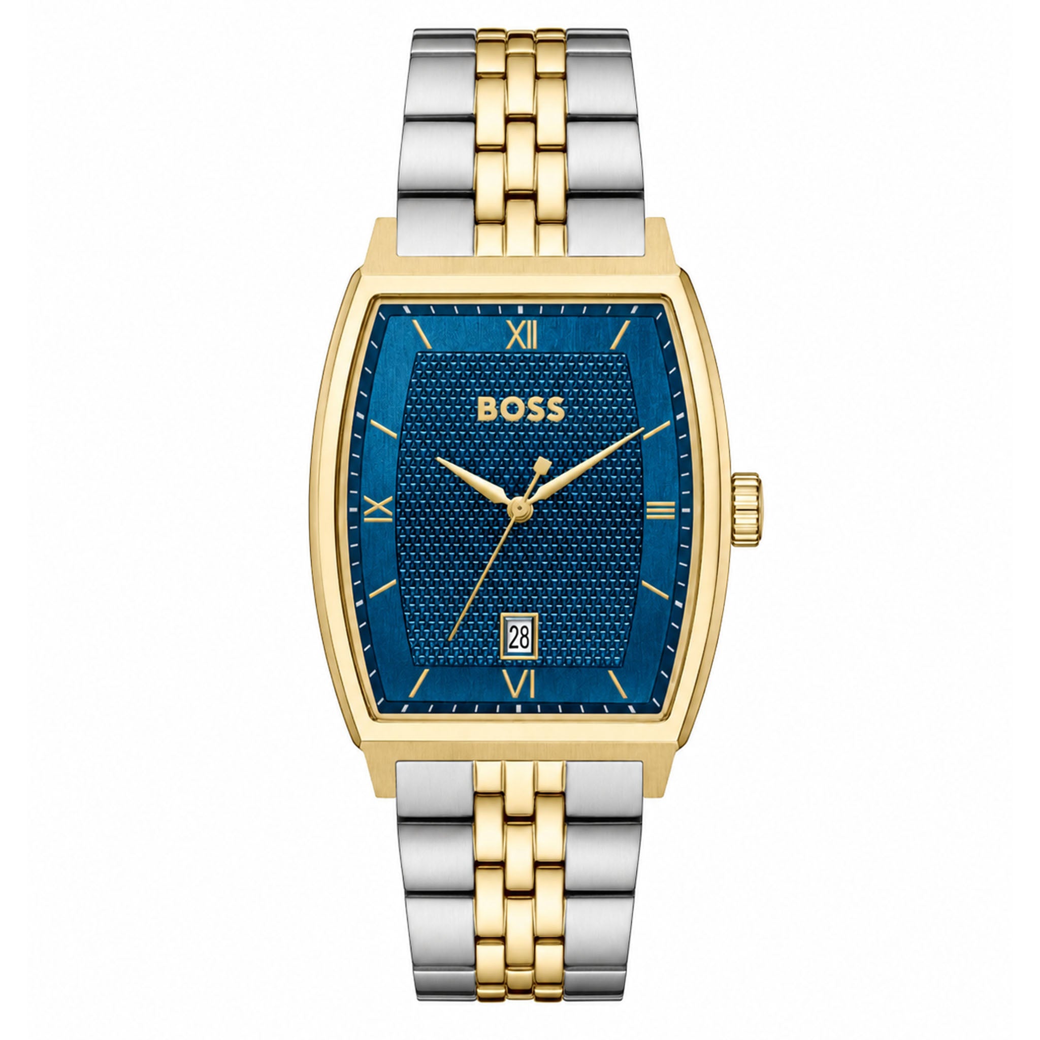 BOSS by Hugo Boss Two-Tone Steel Blue Dial Men's Watch - 1514354