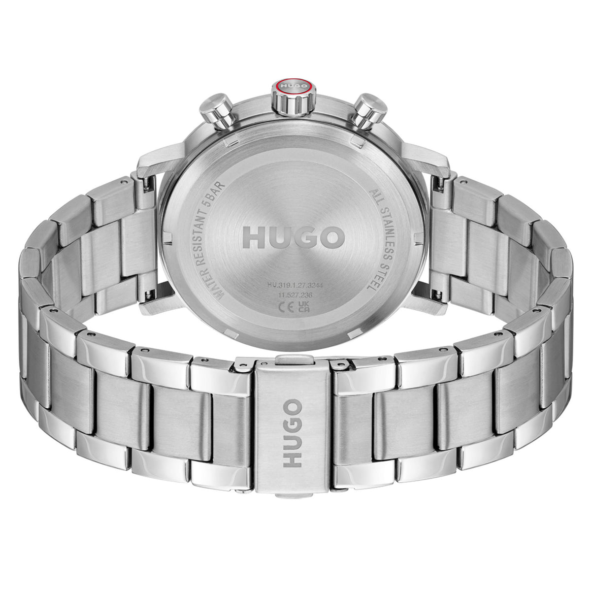 HUGO by Hugo Boss Silver Steel Blue Dial Multi-function Men's Watch - 1530467