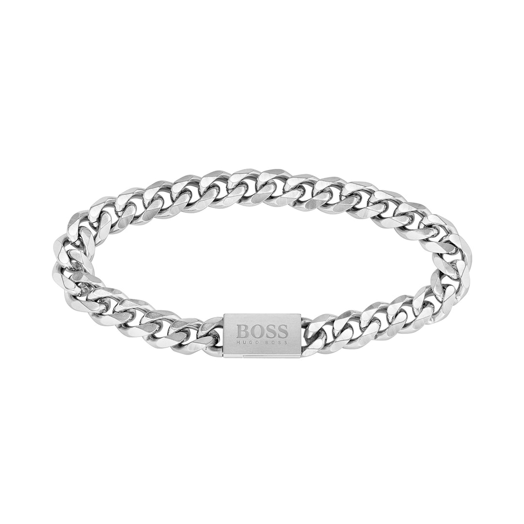 Hugo Boss Jewellery Stainless Steel Men's Chain Bracelet - 1580144M