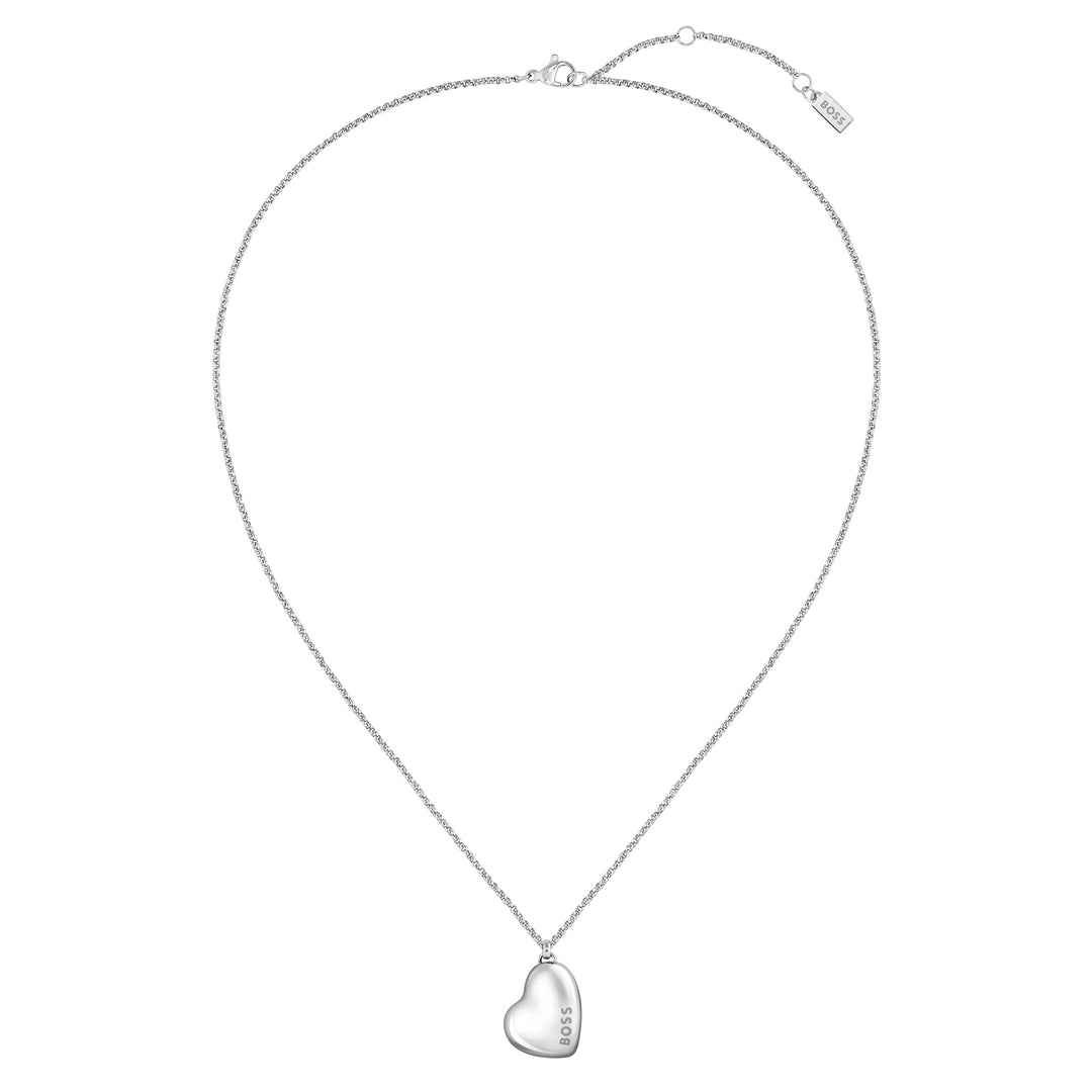 Hugo Boss Jewellery Stainless Steel Women's Pendant With Chain - 1580573