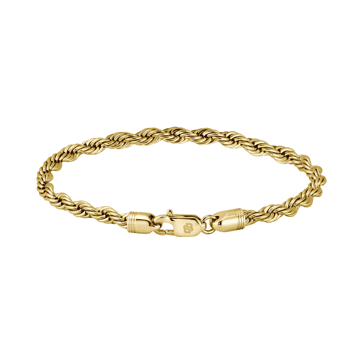 BOSS by Hugo Boss Jewellery Gold Steel Men's Chain Bracelet - 1580810M