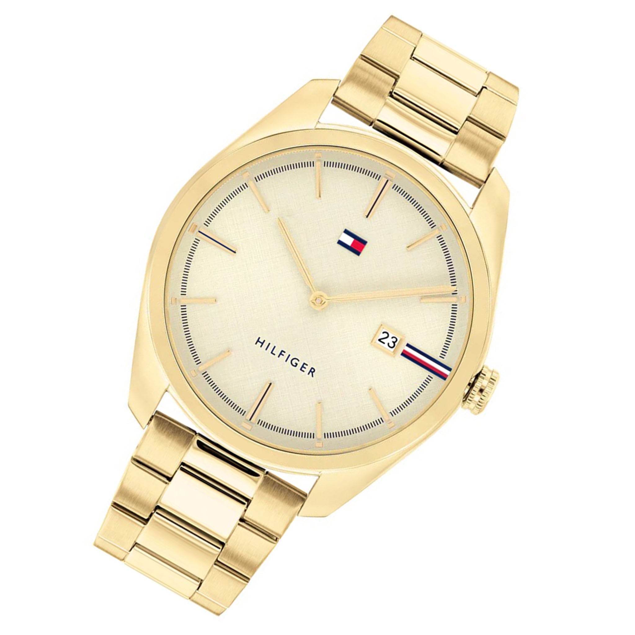 Tommy Hilfiger Gold Steel Men's Watch - 1710427