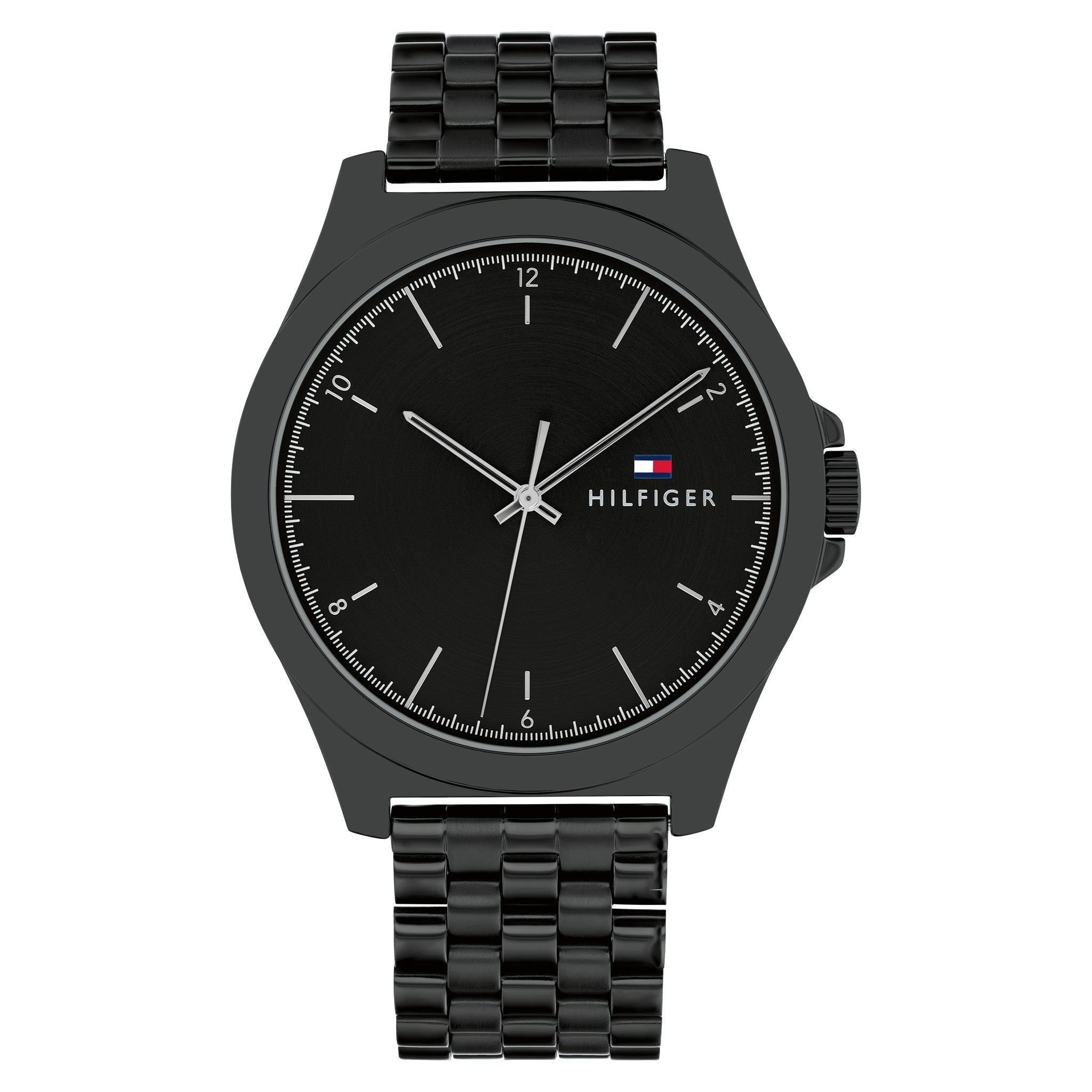 Tommy Hilfiger Black Steel Men's Watch - 1710613