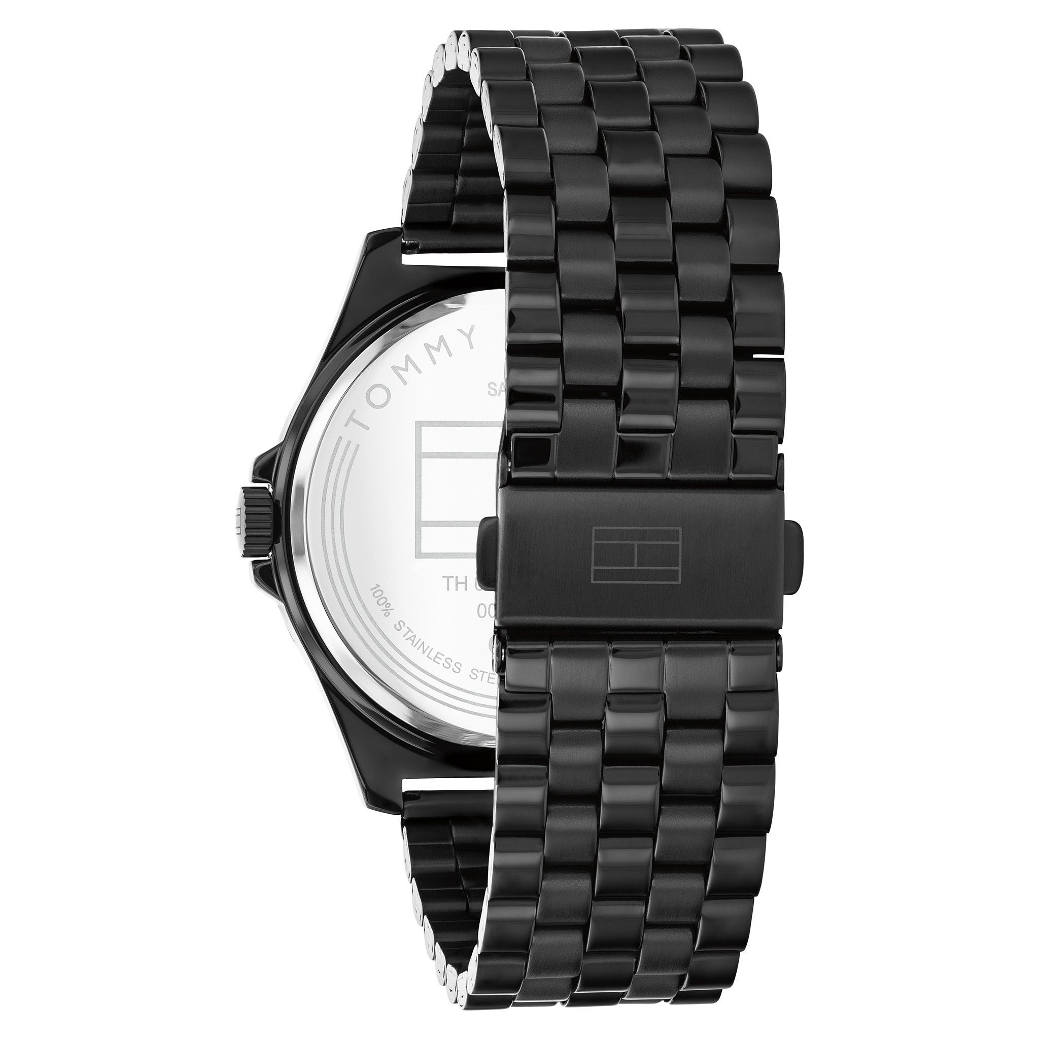 Tommy Hilfiger Black Steel Men's Watch - 1710613